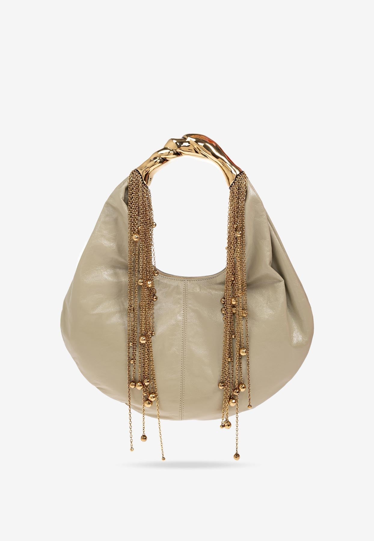 Twisted Shell en Cuir Sac Hobo
