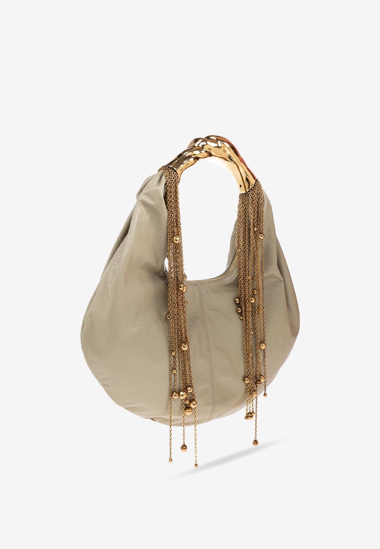 Twisted Shell en Cuir Sac Hobo