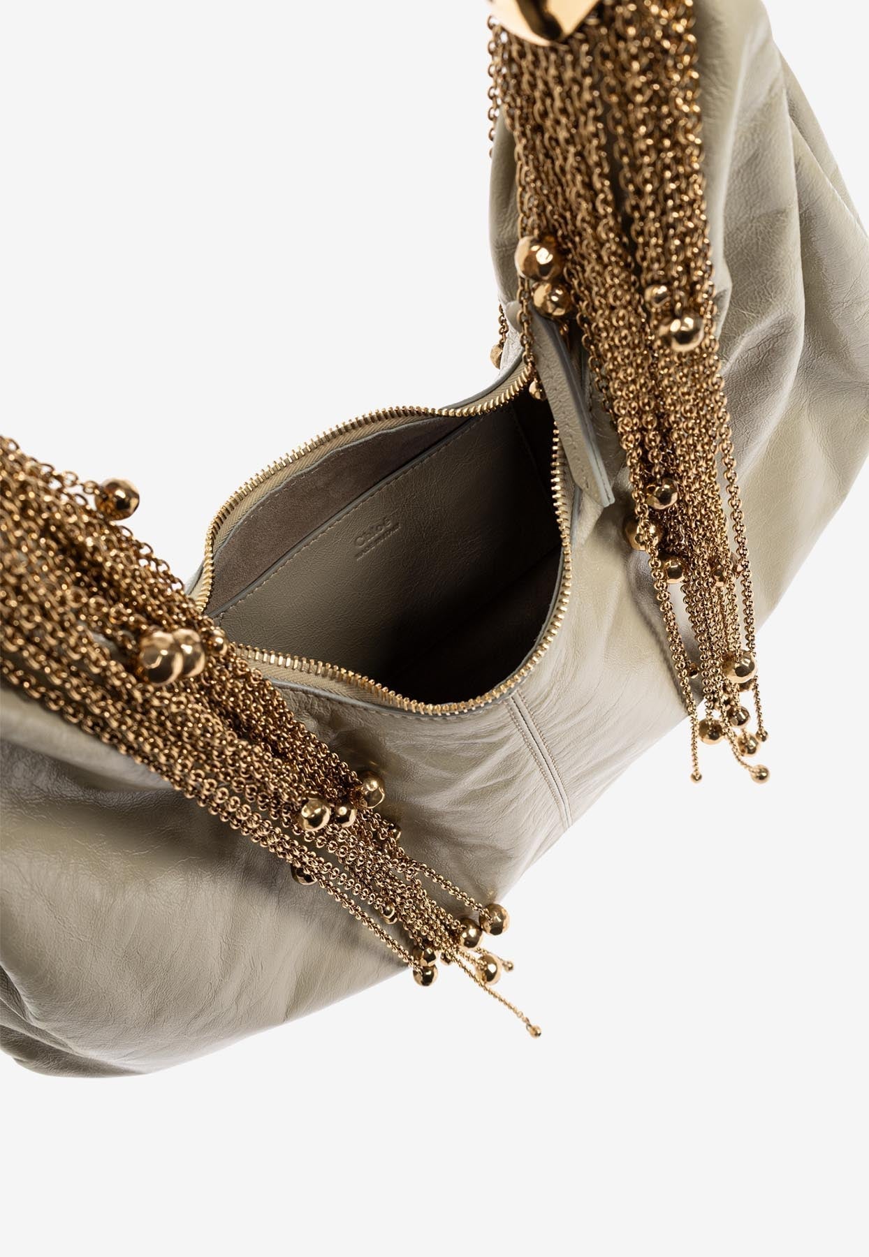 Twisted Shell en Cuir Sac Hobo