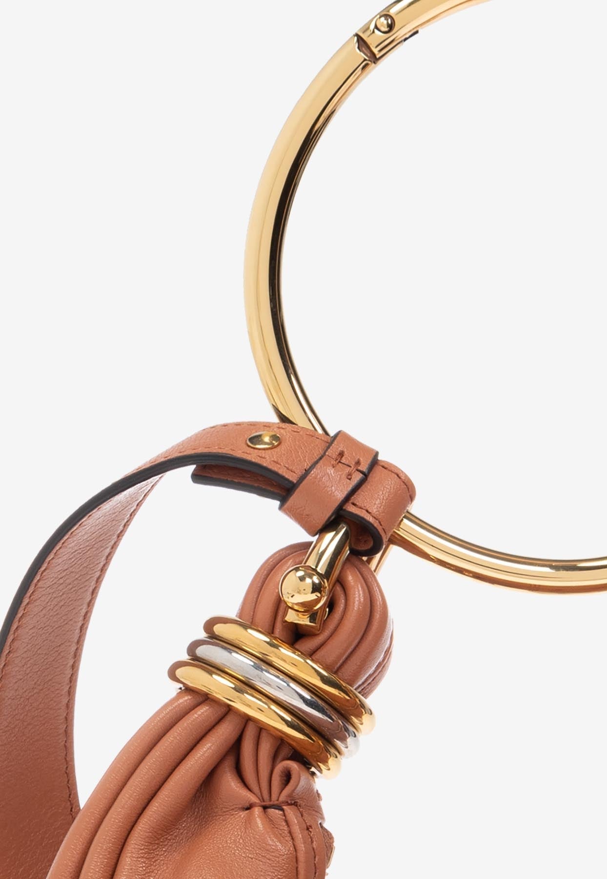 Mini Bracelet en Cuir Sac Porté Épaule