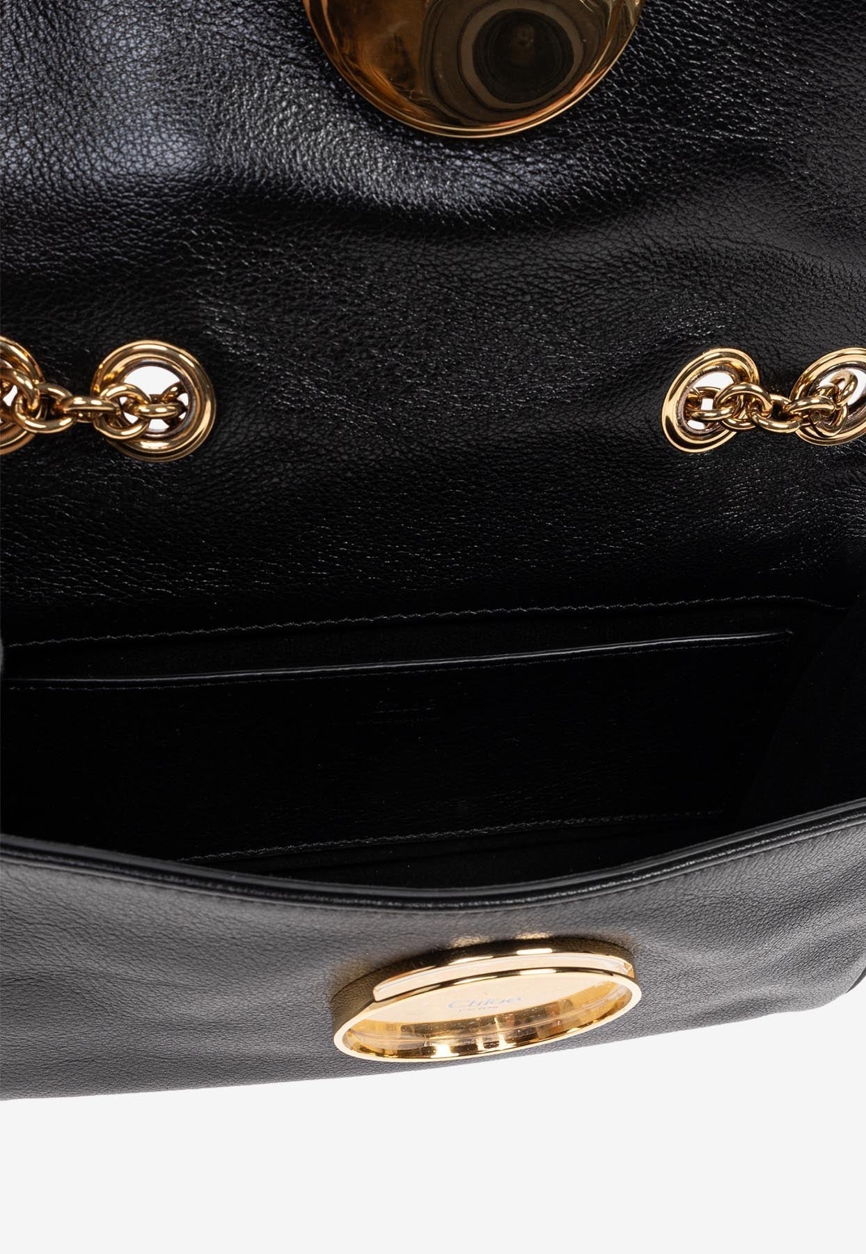 Petit Heritage Grained en Cuir Sac Porté Épaule