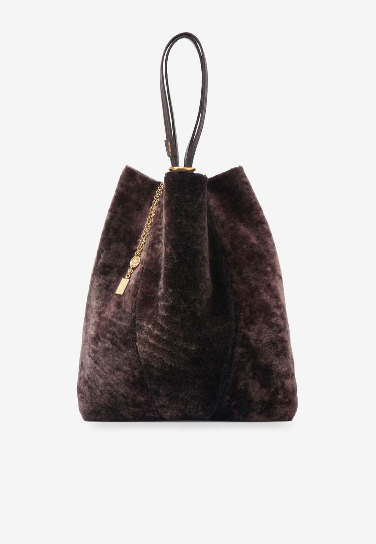 Spin en Daim en Cuir Cabas Bag