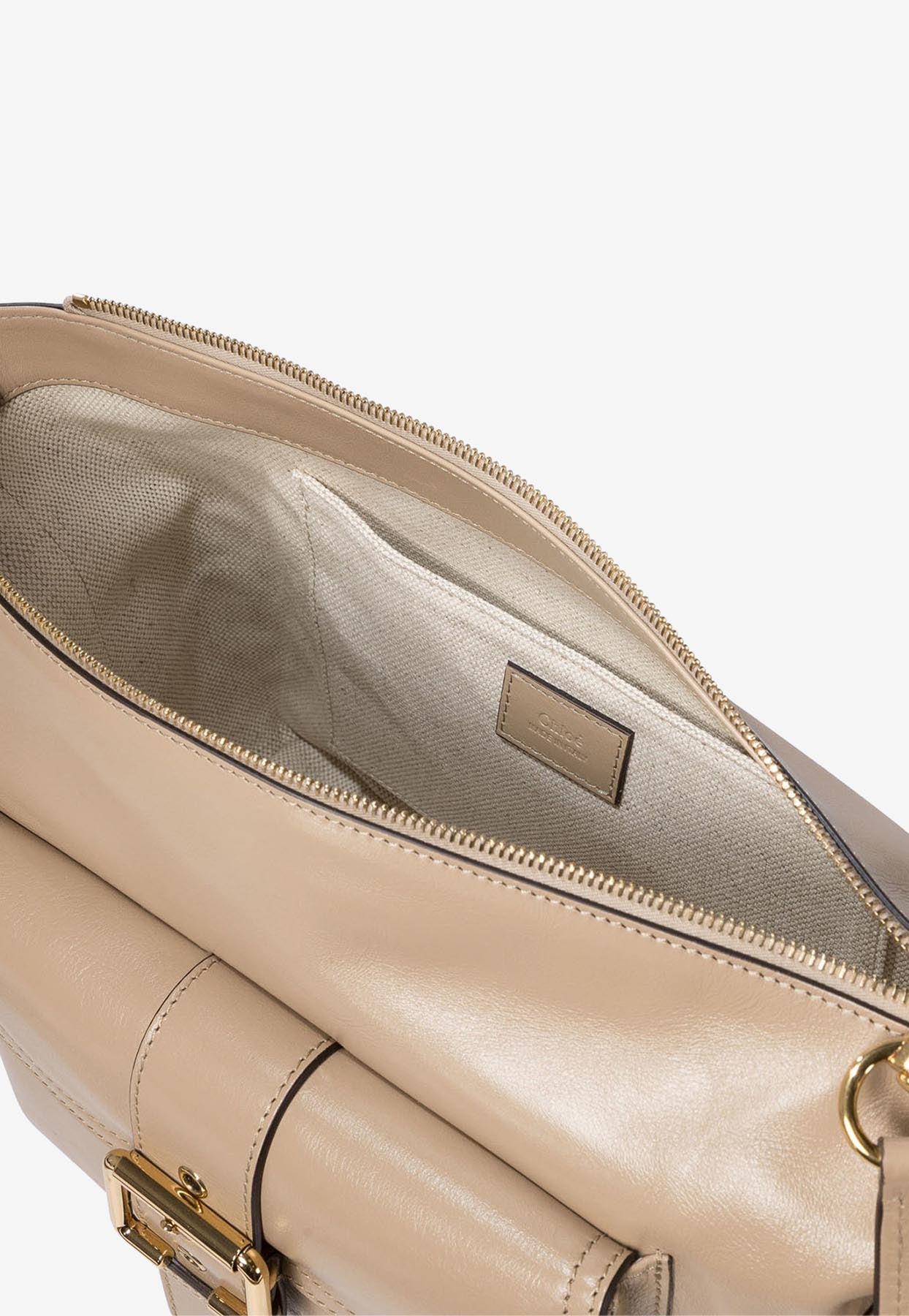 Brillant en Cuir Sac Appareil Photo