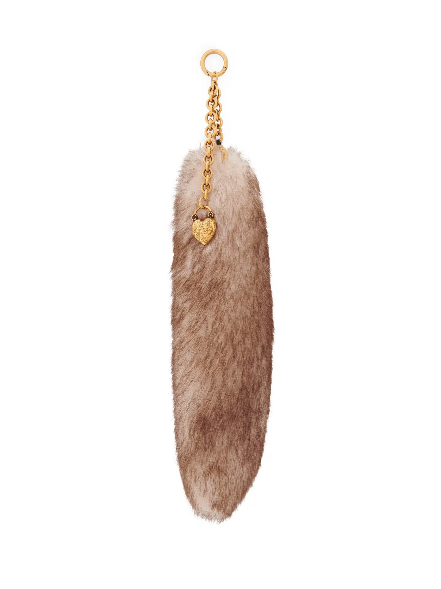 CHARM TREASURE TAILS EN SHEARLING, LAITON ET ZAMAK