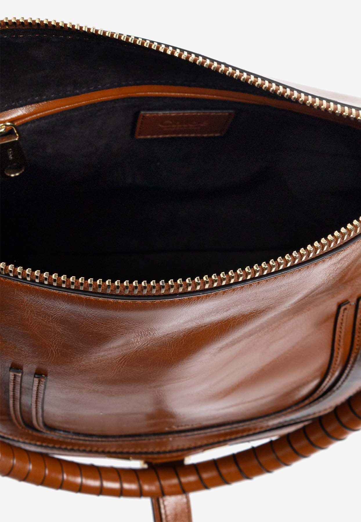 Marcie Brillant en Cuir Sac à Main