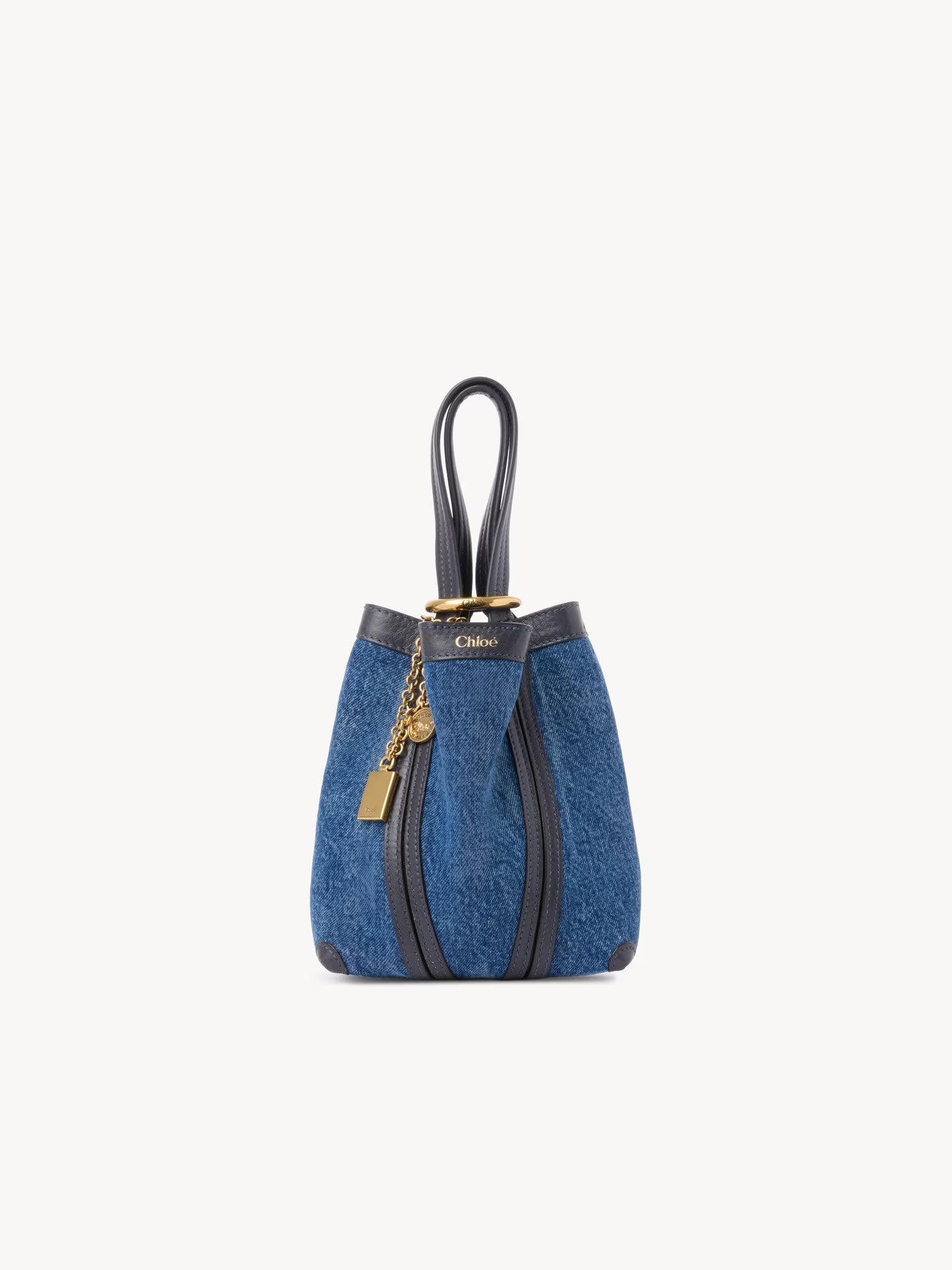 SAC CABAS CHLOÉ SPIN EN DENIM