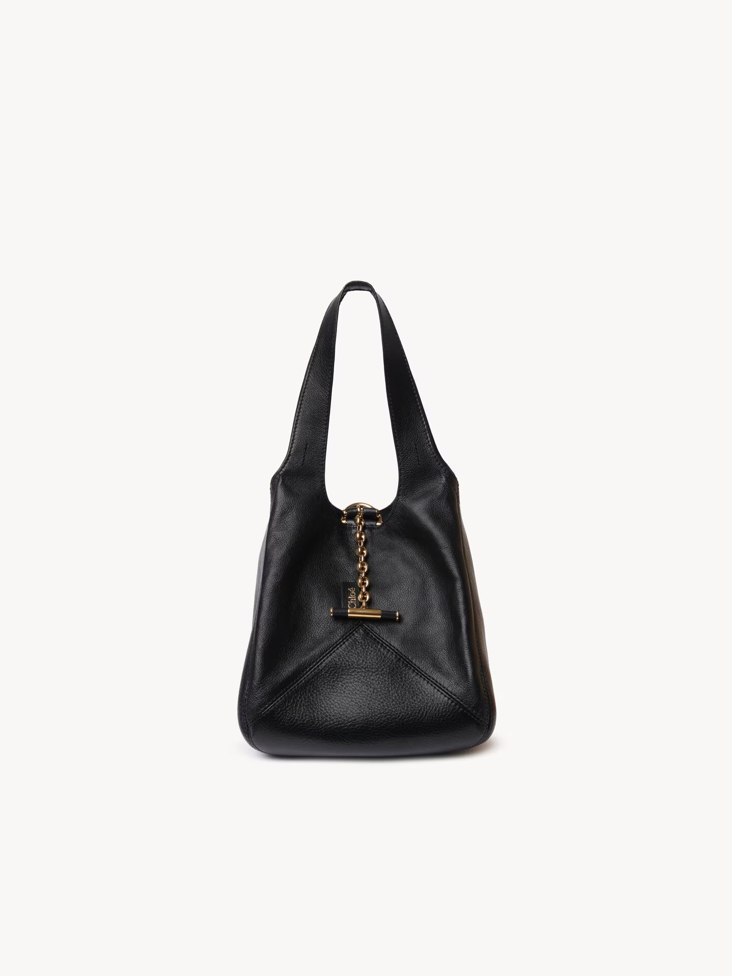 PETIT SAC CHLOÉ BALLOON EN CUIR GRAINÉ