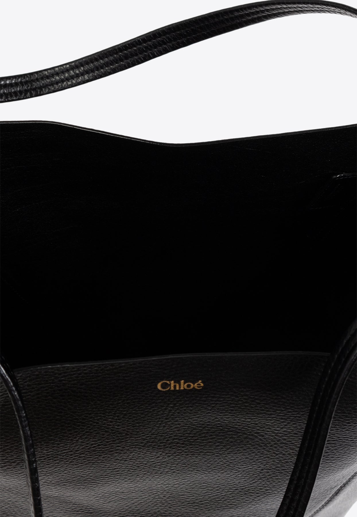 Grand Spin en Cuir Cabas Bag