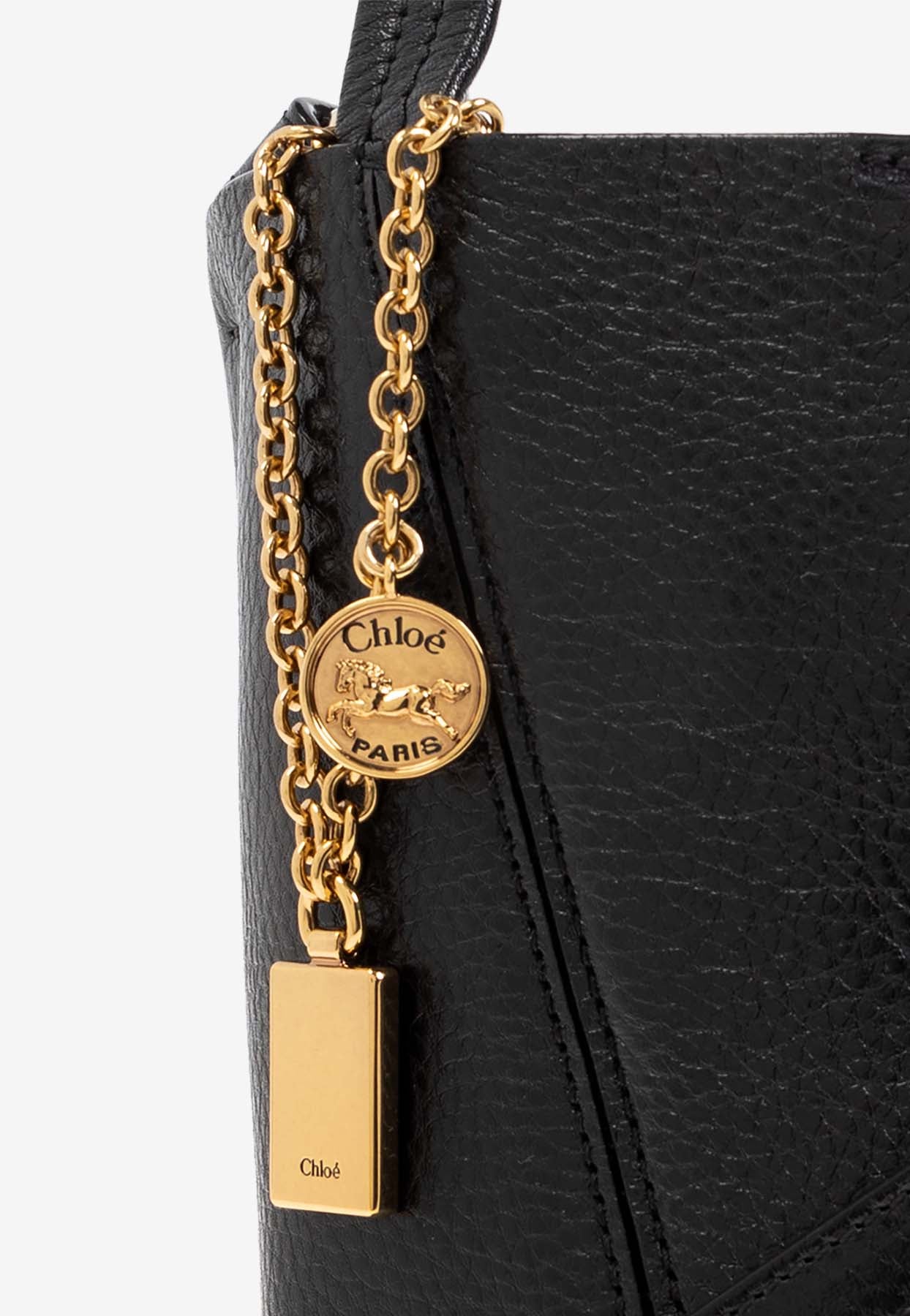 Petit Spin en Cuir Cabas Bag