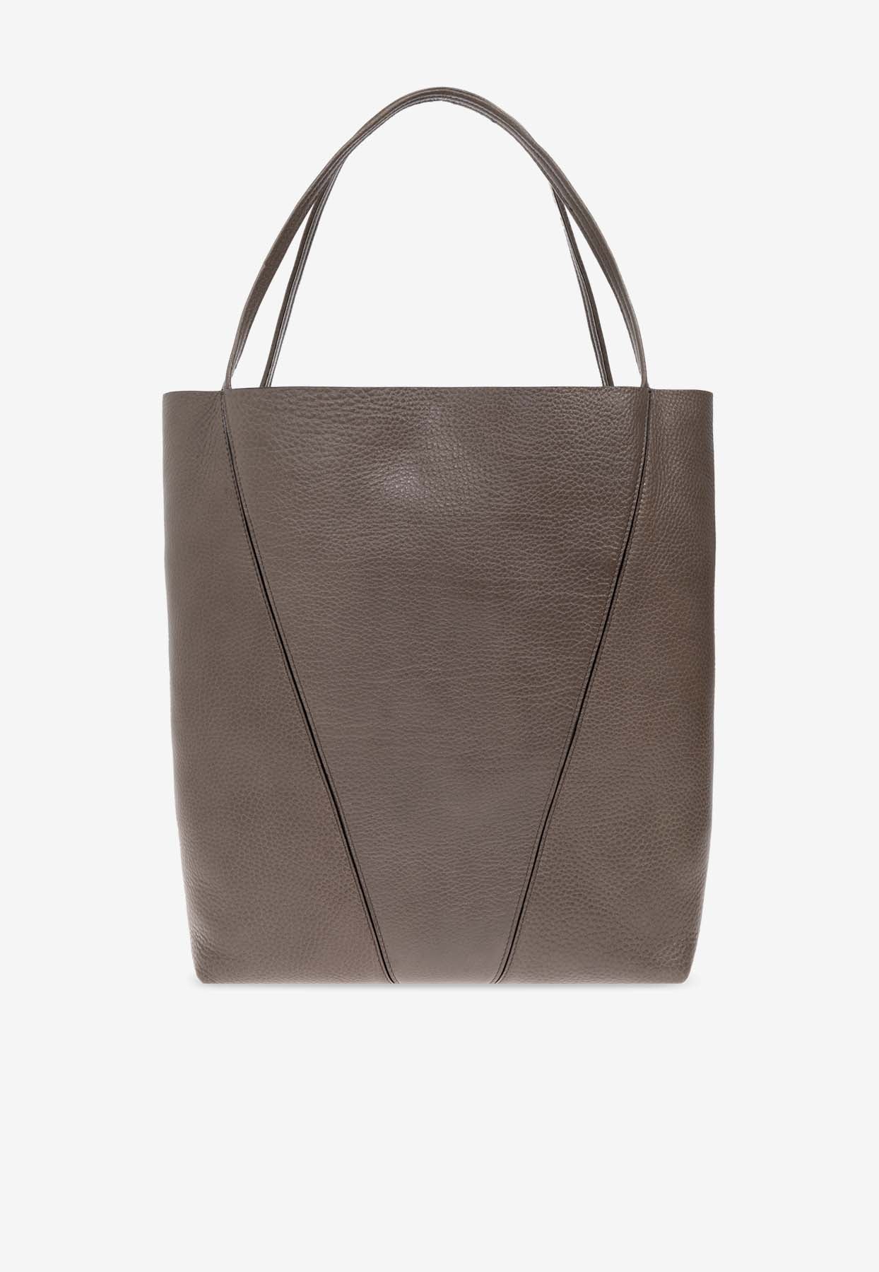 Grand Spin en Cuir Cabas Bag