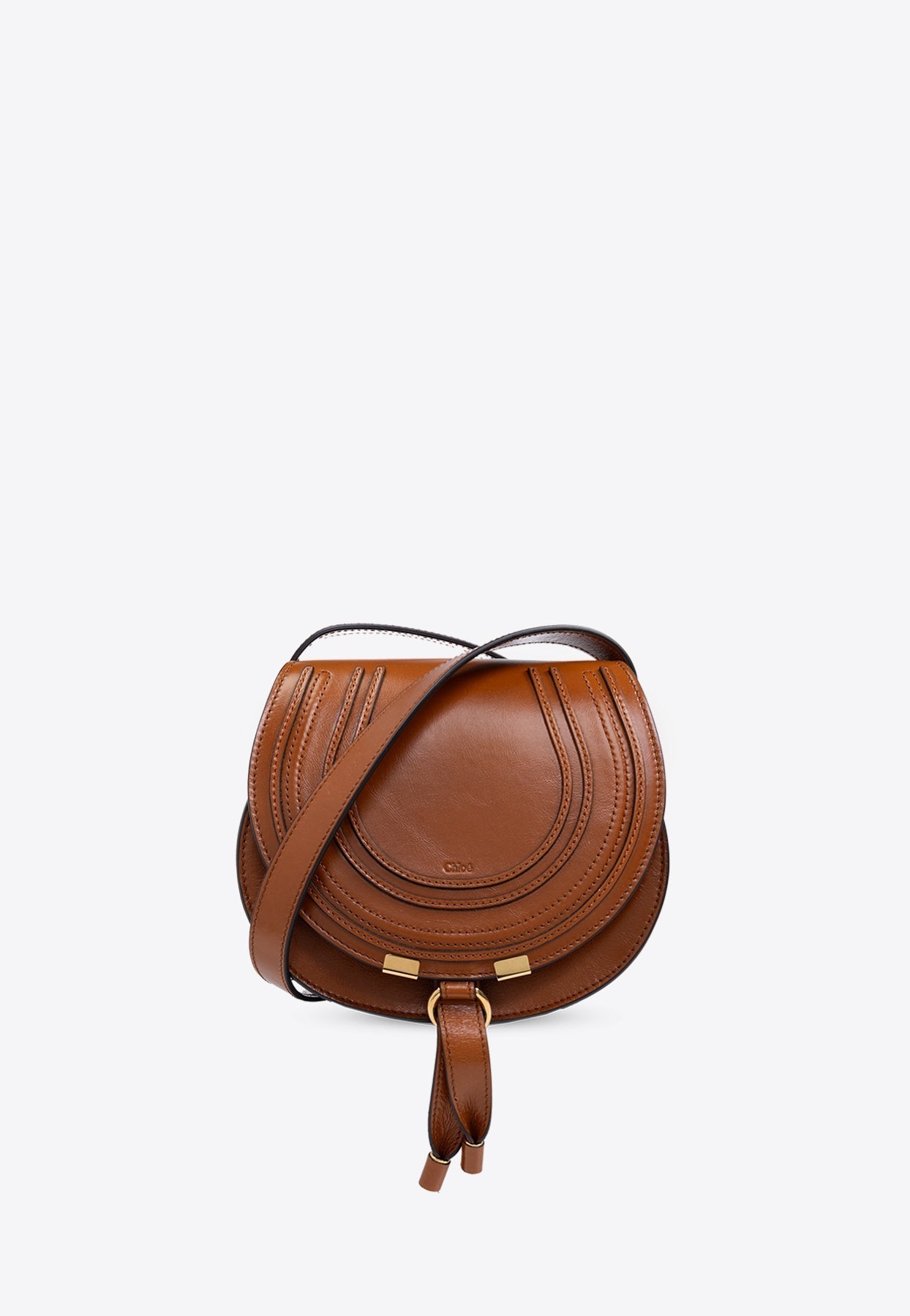 Petit Marcie en Cuir Saddle Sac Porté Épaule