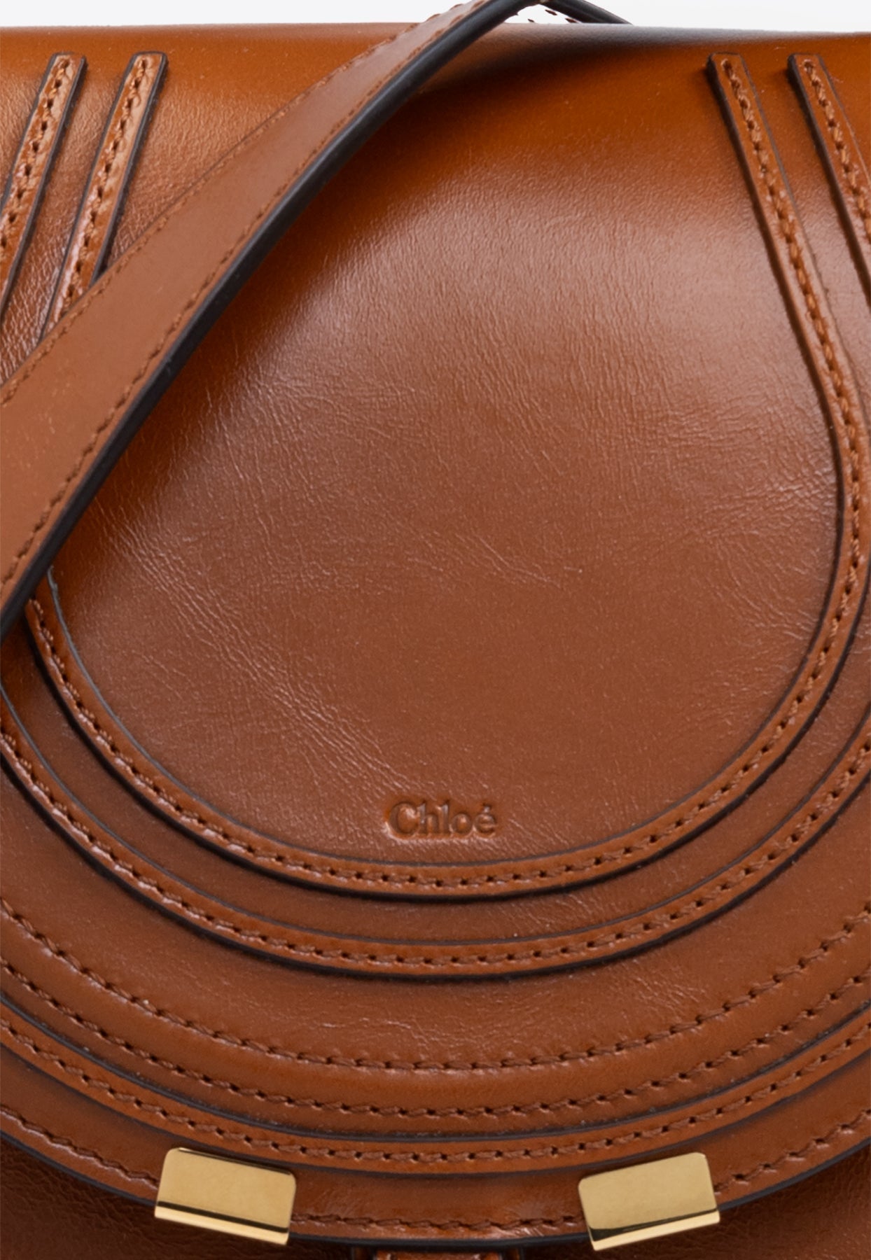 Petit Marcie en Cuir Saddle Sac Porté Épaule