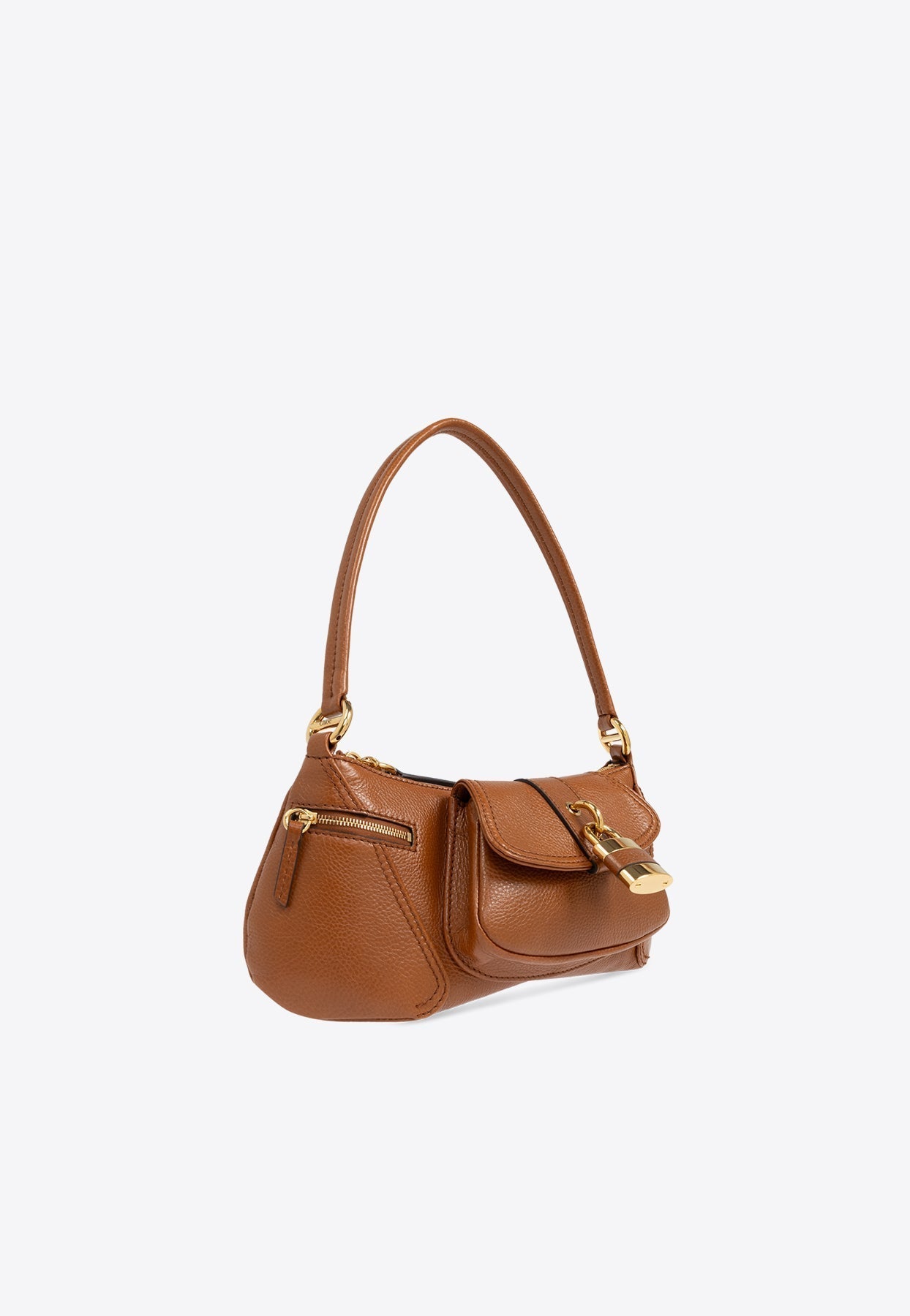 99 Sac Porté Épaule en Grained en Cuir