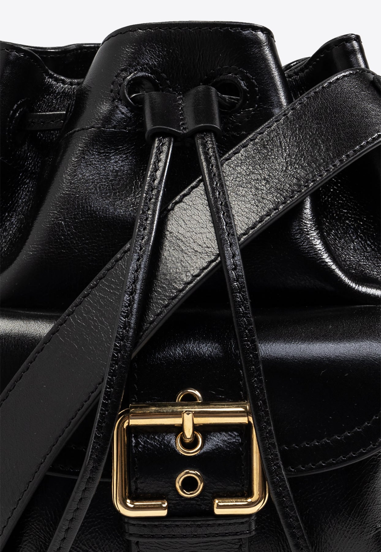 Camera en Cuir Sac Seau