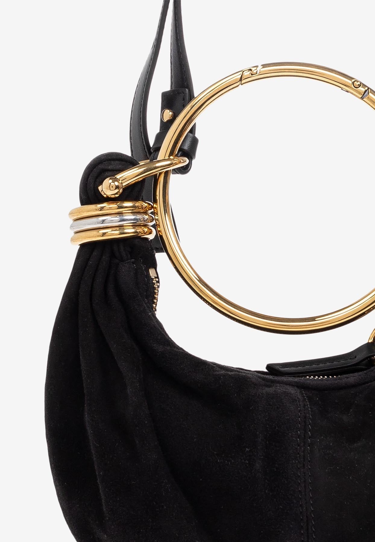Mini Bracelet en Daim Sac Hobo