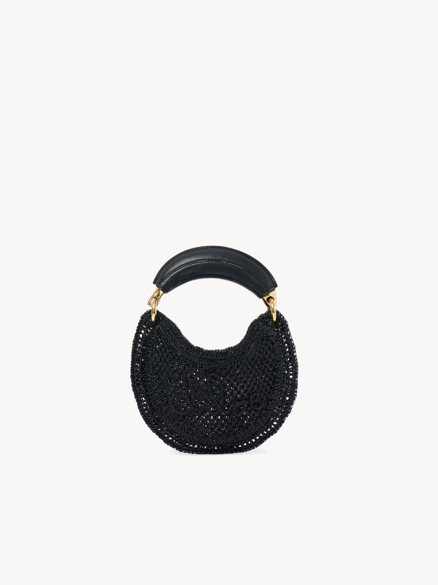 MINI SAC HOBO SUMMER BANANA EN CROCHET SCINTILLANT