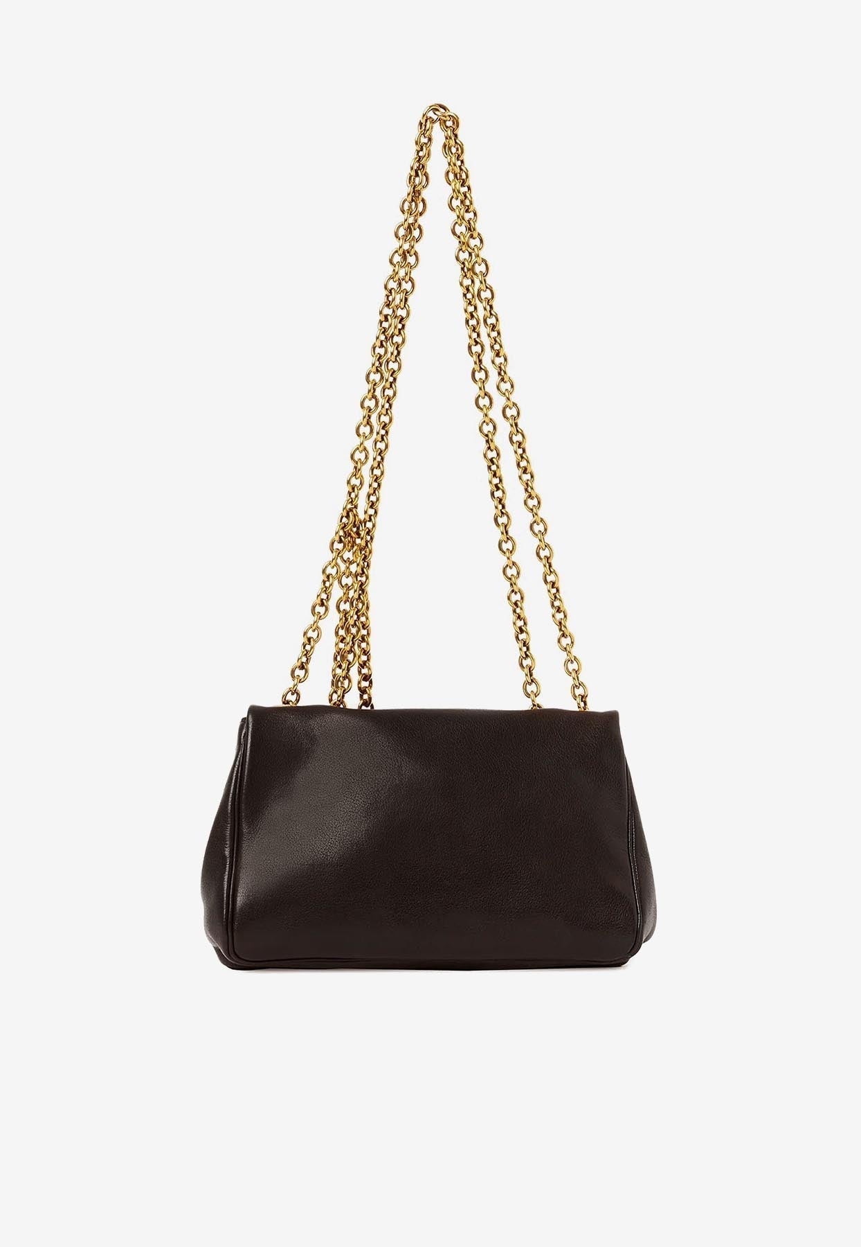 Petit Heritage Grained en Cuir Sac Porté Épaule