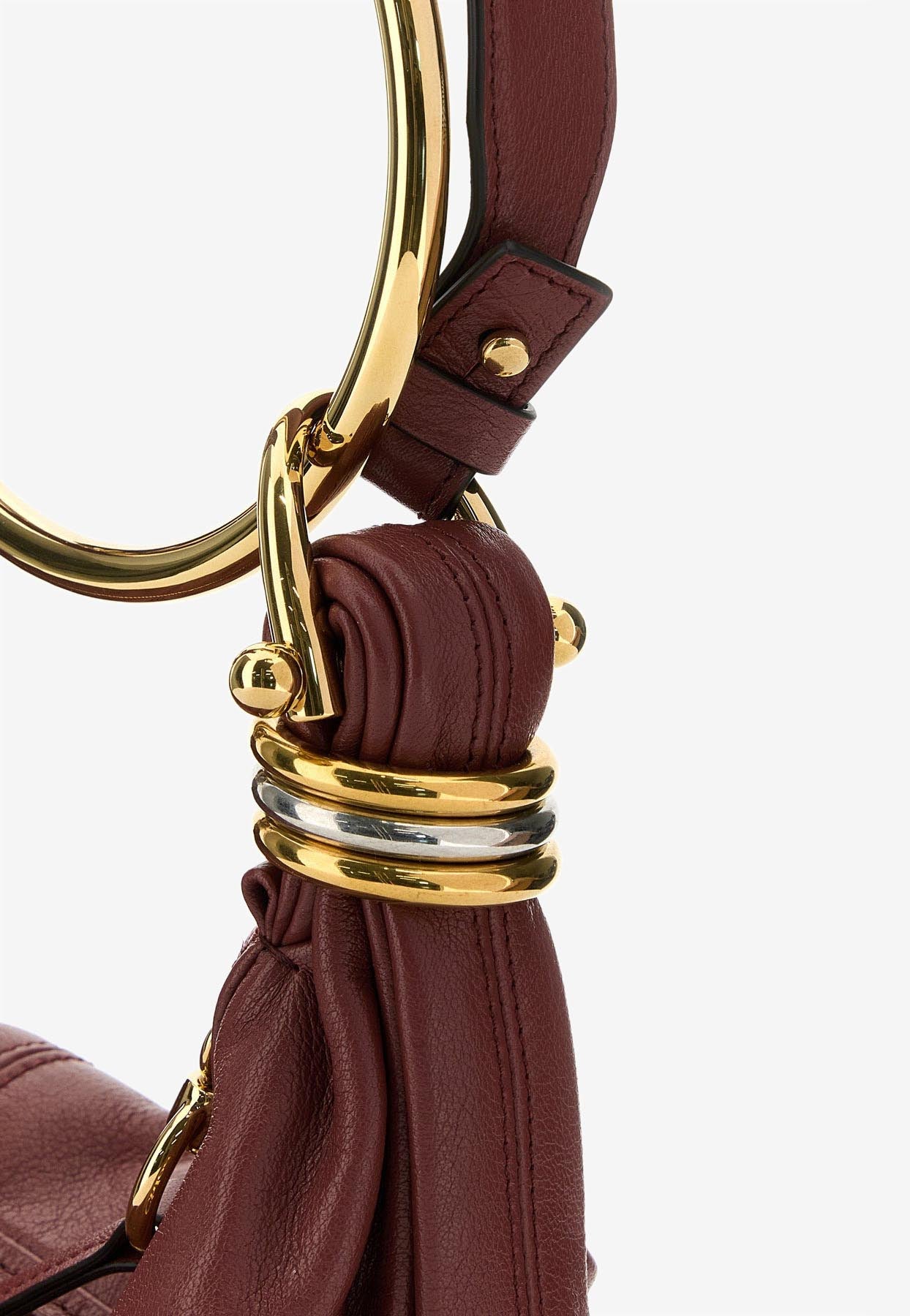 Petit Bracelet en Cuir Sac Hobo