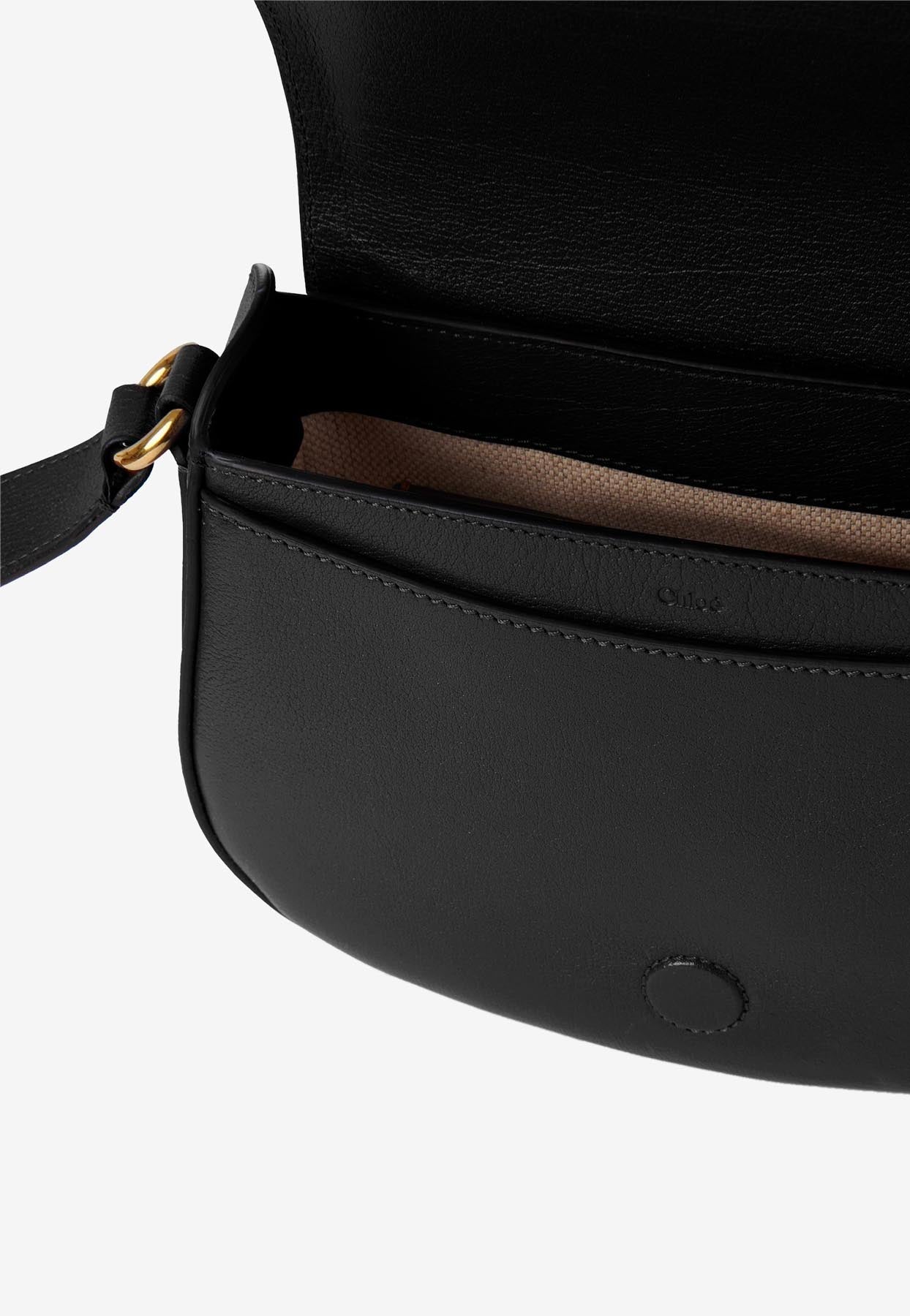 Horse Medal Grained en Cuir Saddle Bag