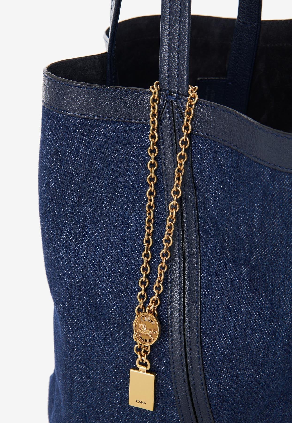 Spin Denim Cabas Bag