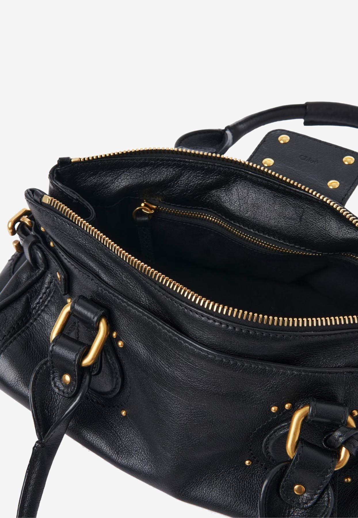 Paddington Grained en Cuir Sac à Main
