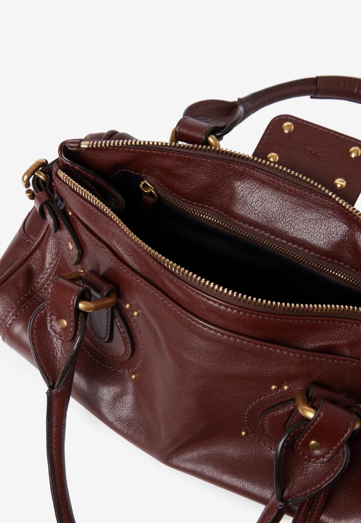 Paddington Grained en Cuir Sac à Main