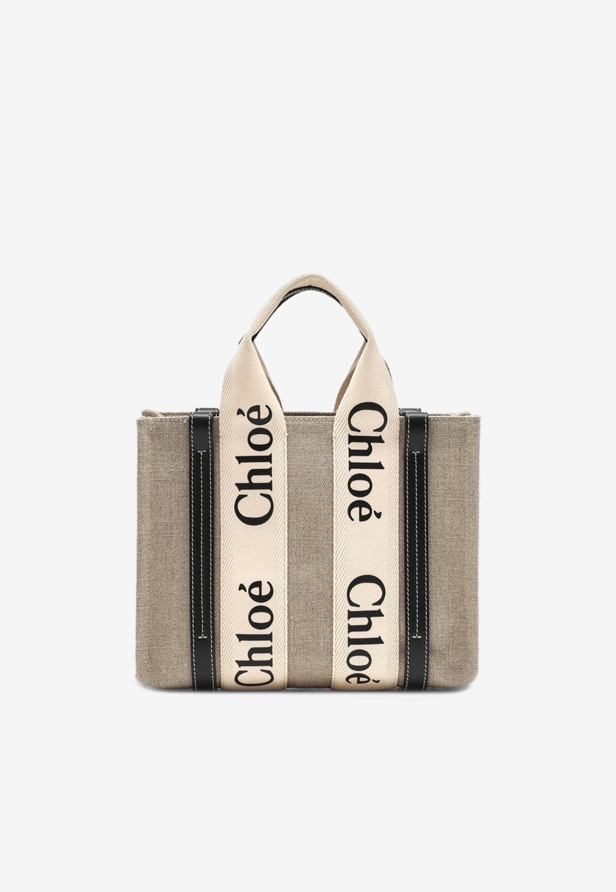 Petit Woody en Toile Cabas Bag
