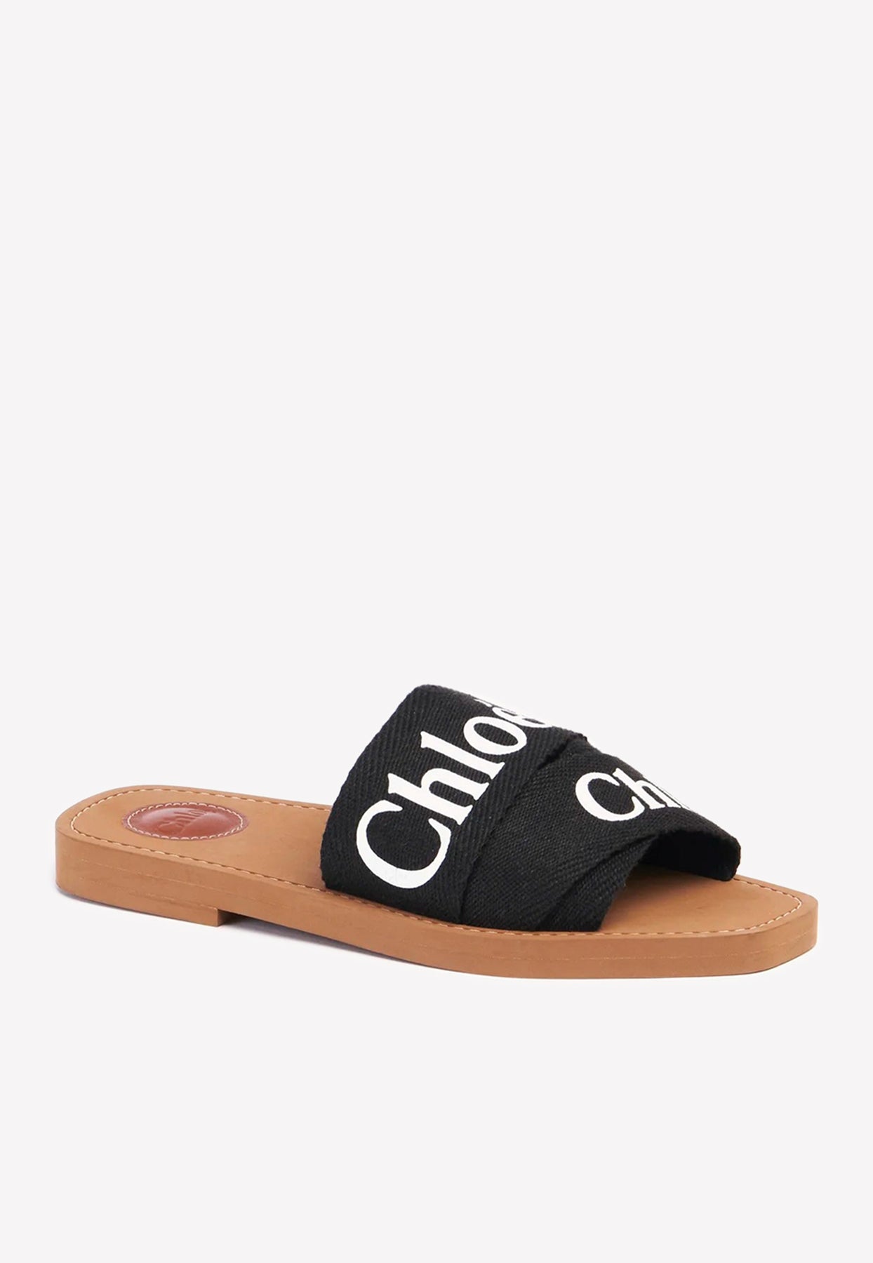 Woody Logo Mules Plates