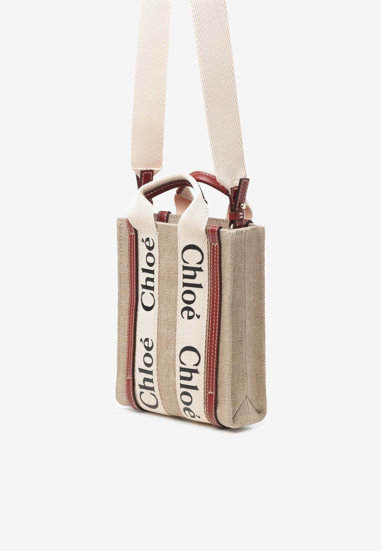 Mini Woody Format Portrait Cabas Bag