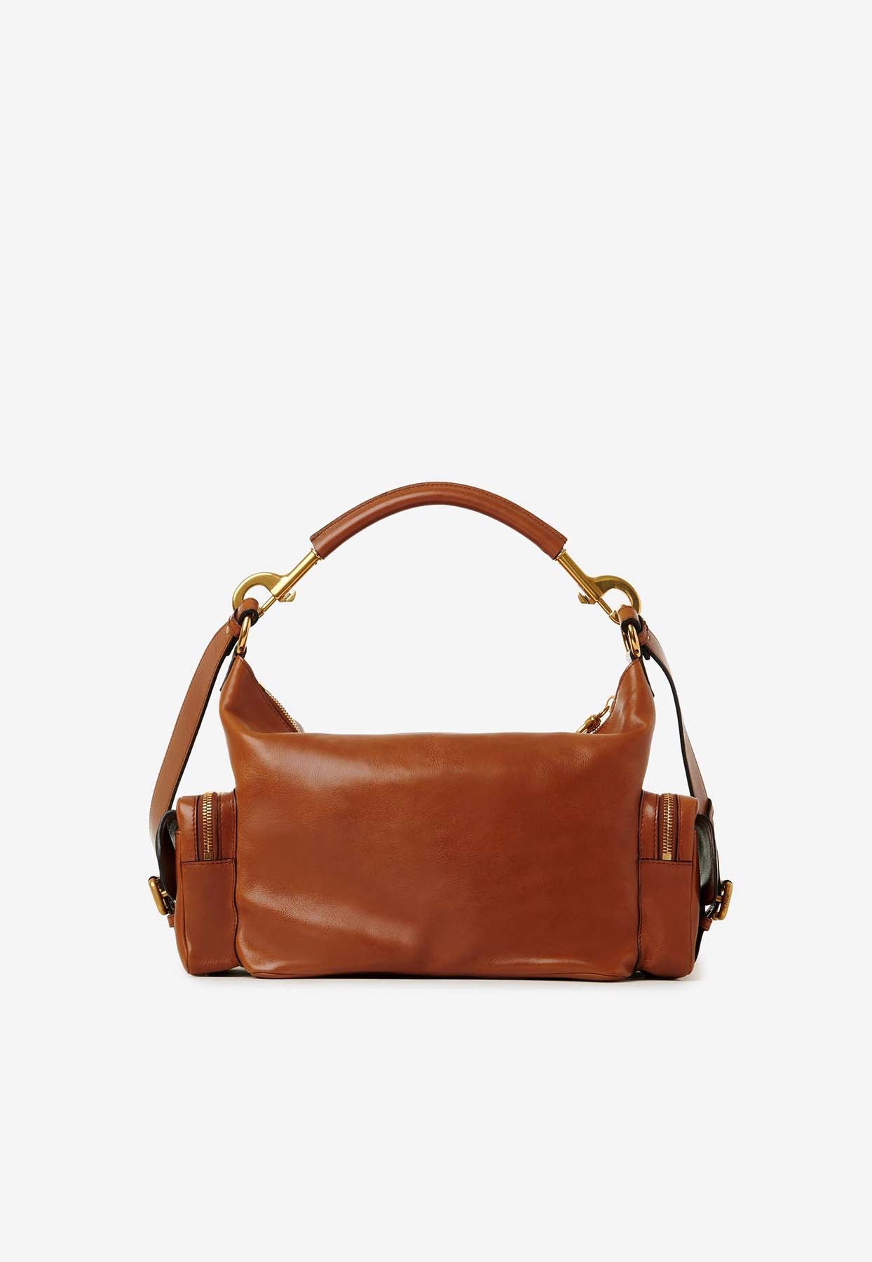 Sac Porté Épaule en Brillant en Cuir