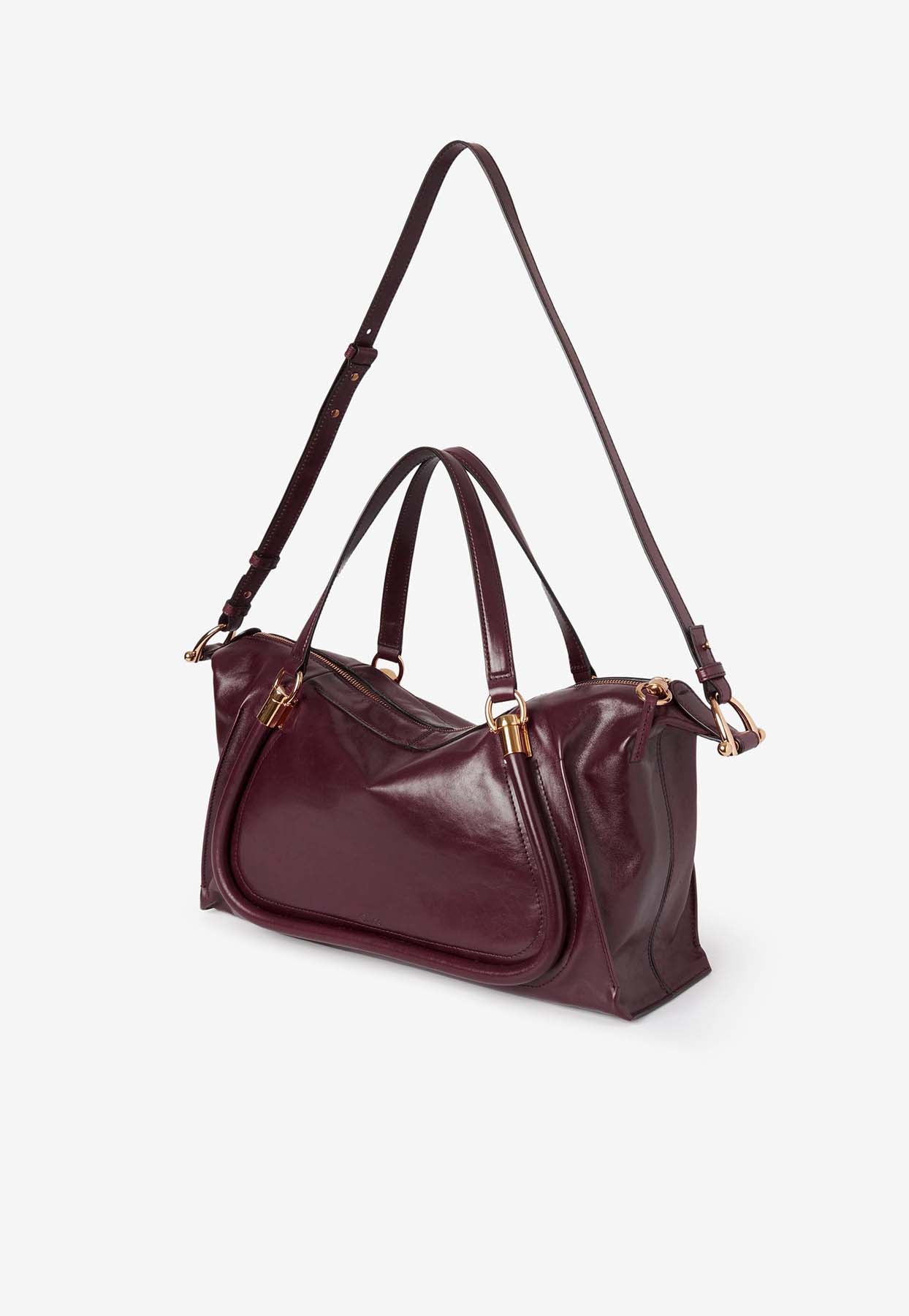 Paraty 24 Sac Duffle en Brillant en Cuir