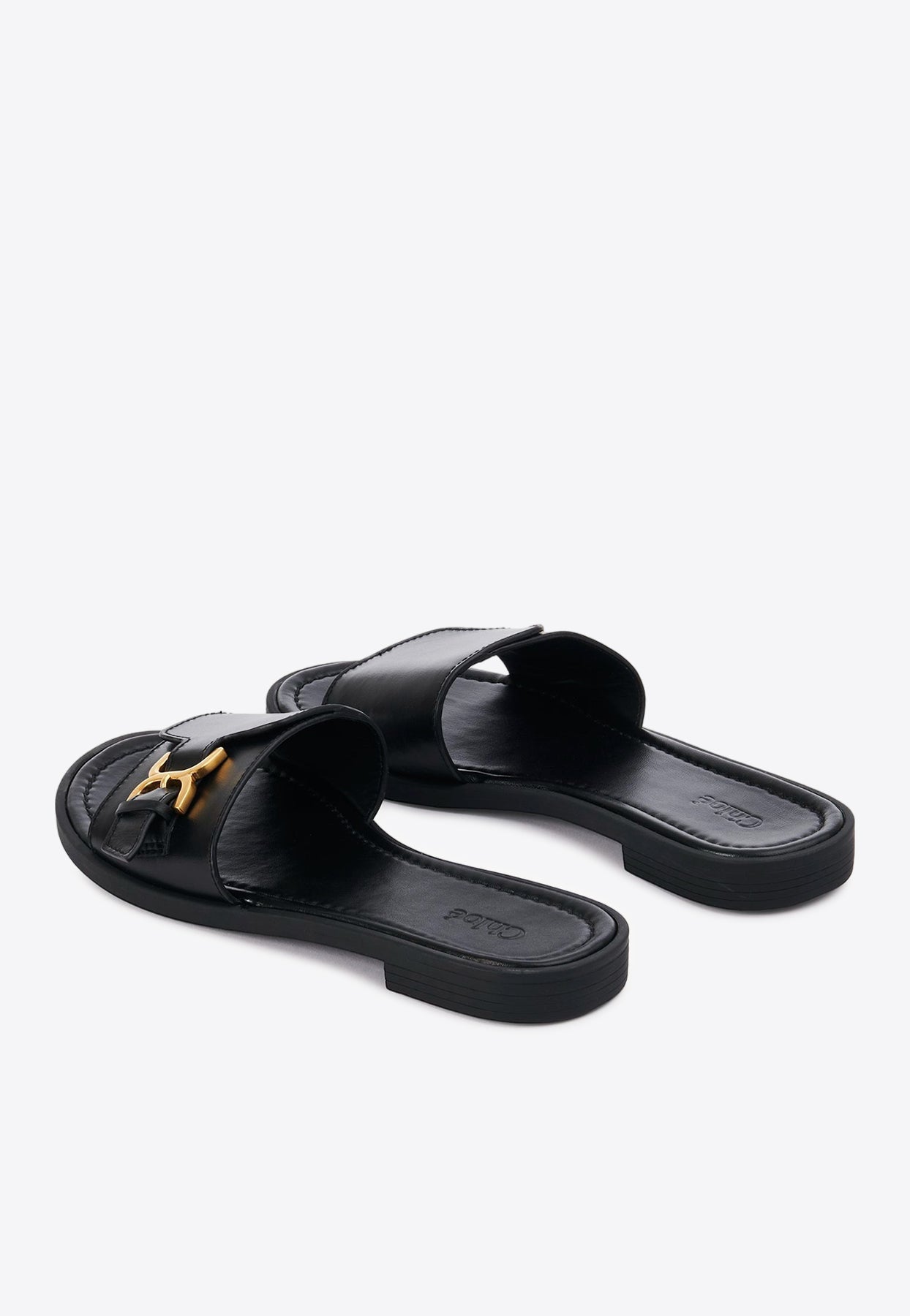 Marcie en Cuir Slides
