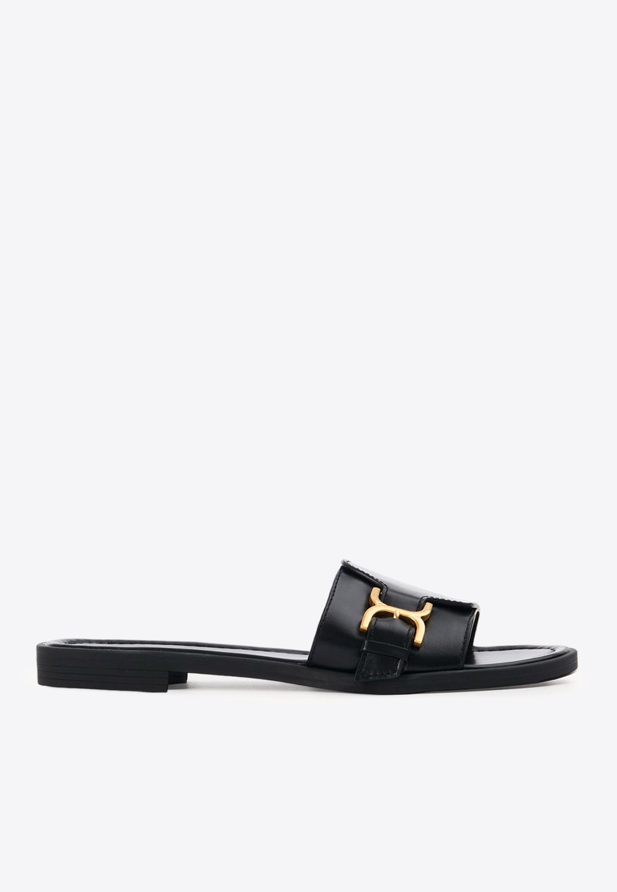 Marcie en Cuir Slides