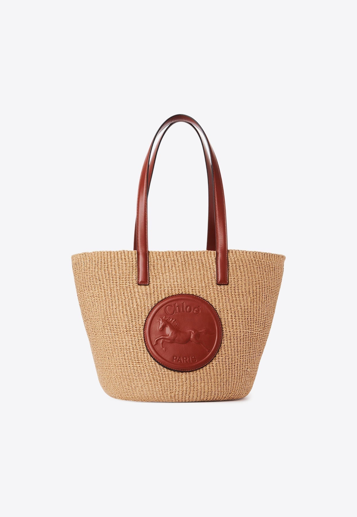 Grand Horse Medal Basket Bag