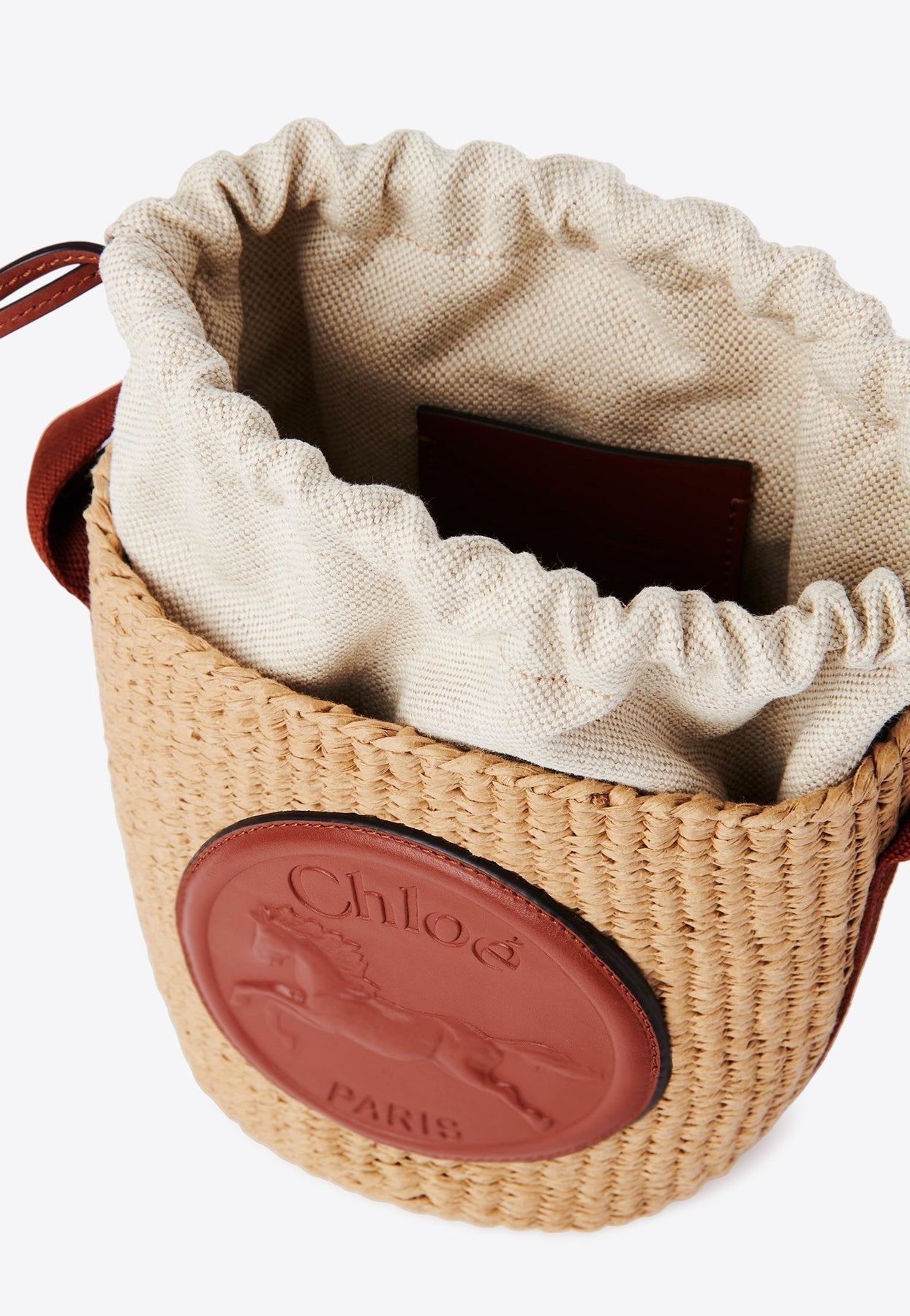 Petit Horse Medal Basket Bag