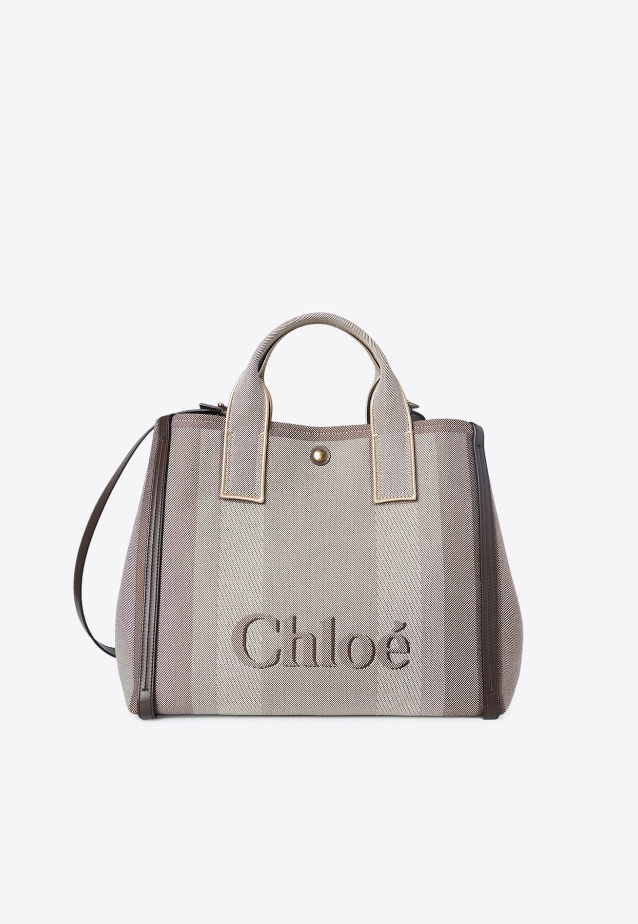 Raised Logo en Toile Cabas Bag