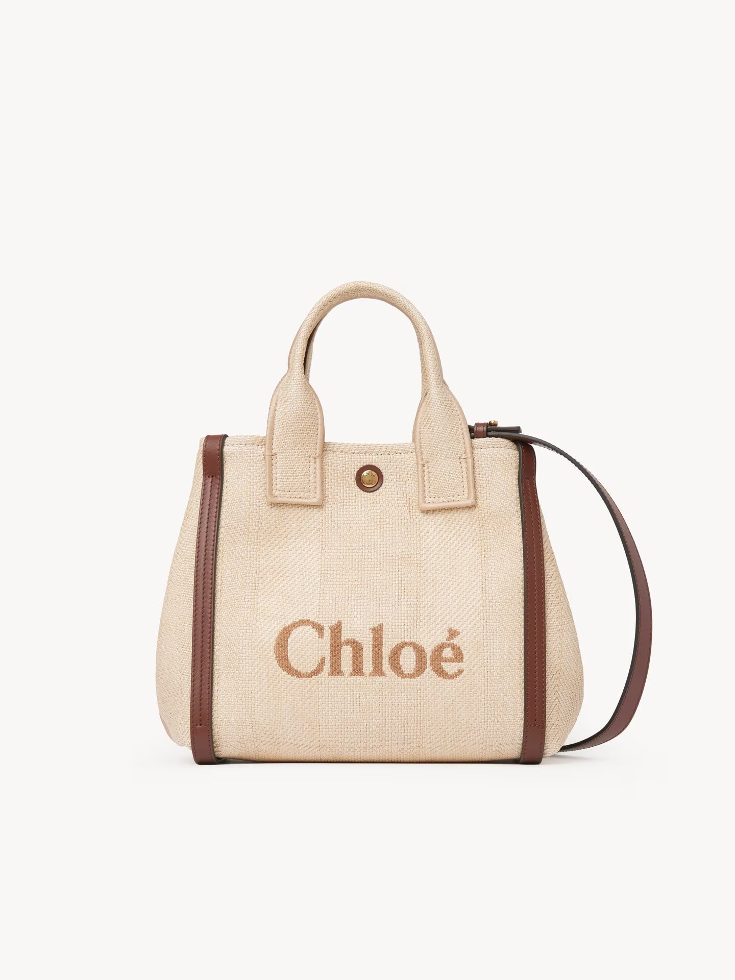 SAC PORTÉ ÉPAULE CHLOÉ CARRY EN RAPHIA