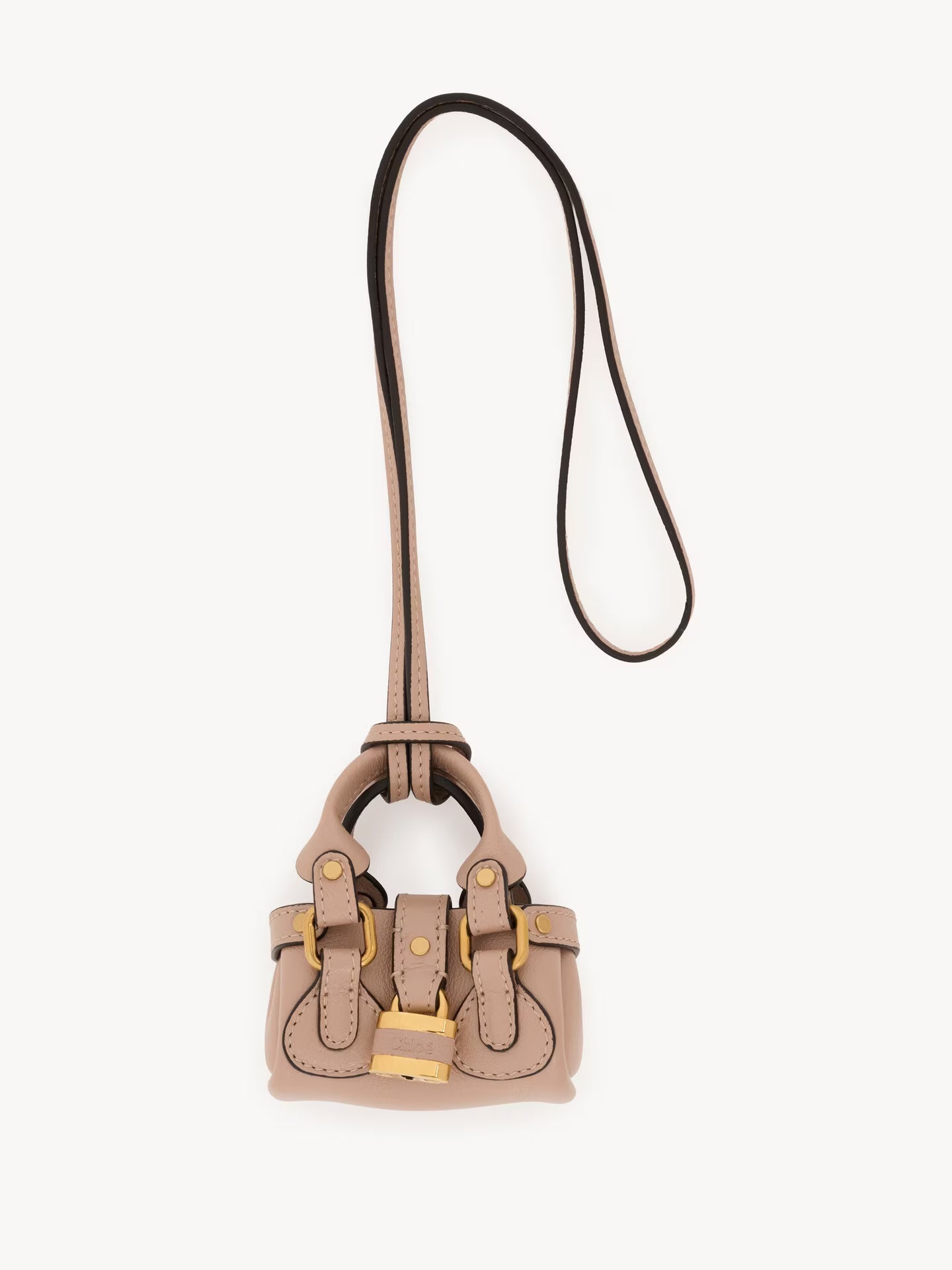 MINI SAC HOBO BRACELET BAG EN CUIR GRAINÉ