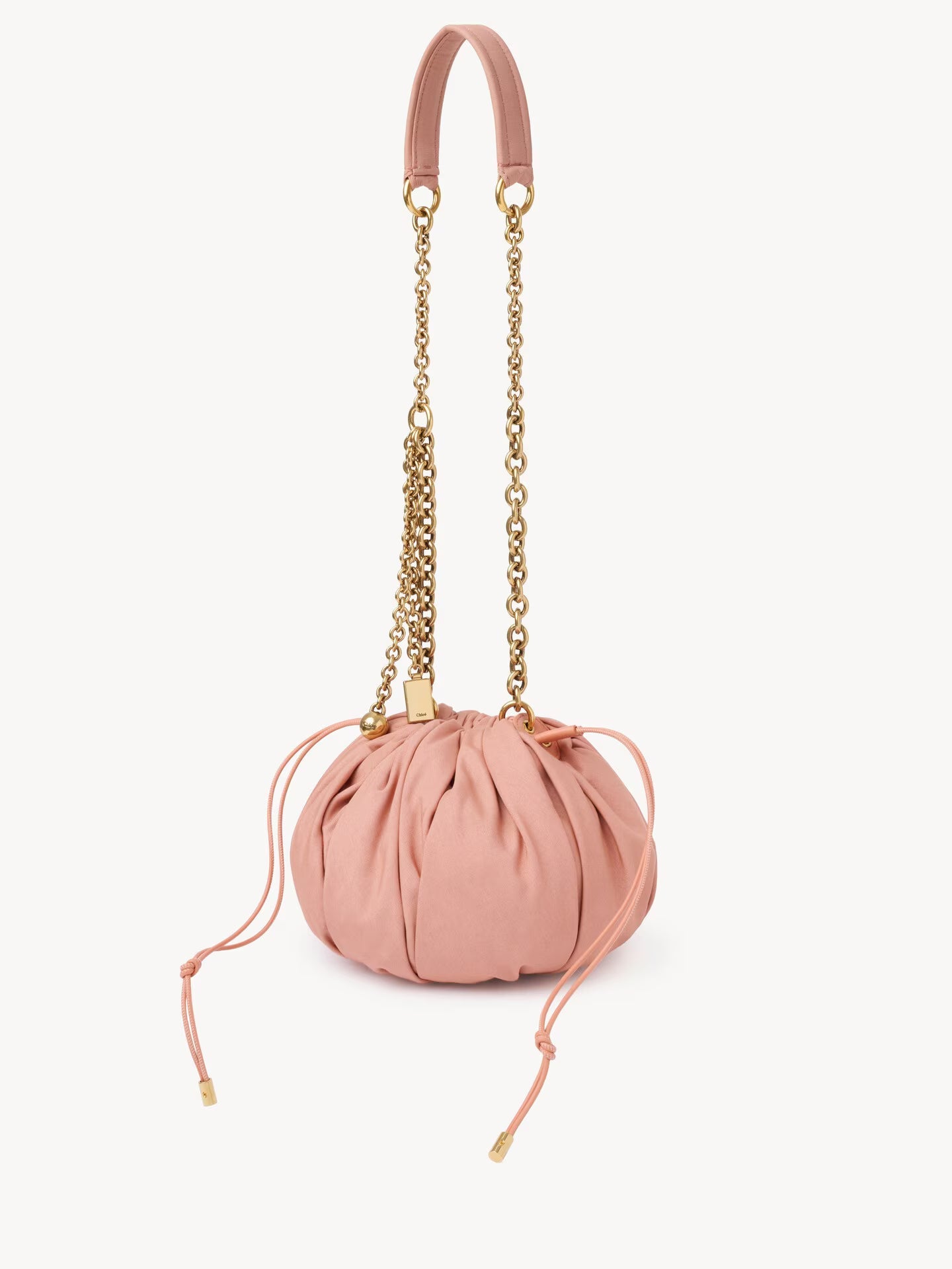 SAC CHAÎNE PORTÉ ÉPAULE CHLOÉ PLISSÉ EN NYLON