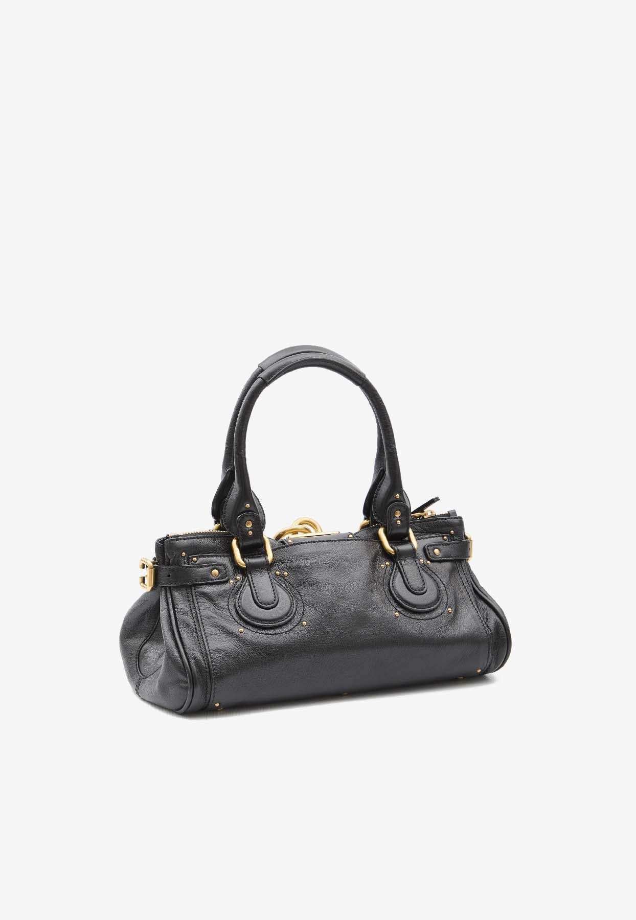 Paddington Grained en Cuir Sac Porté Épaule