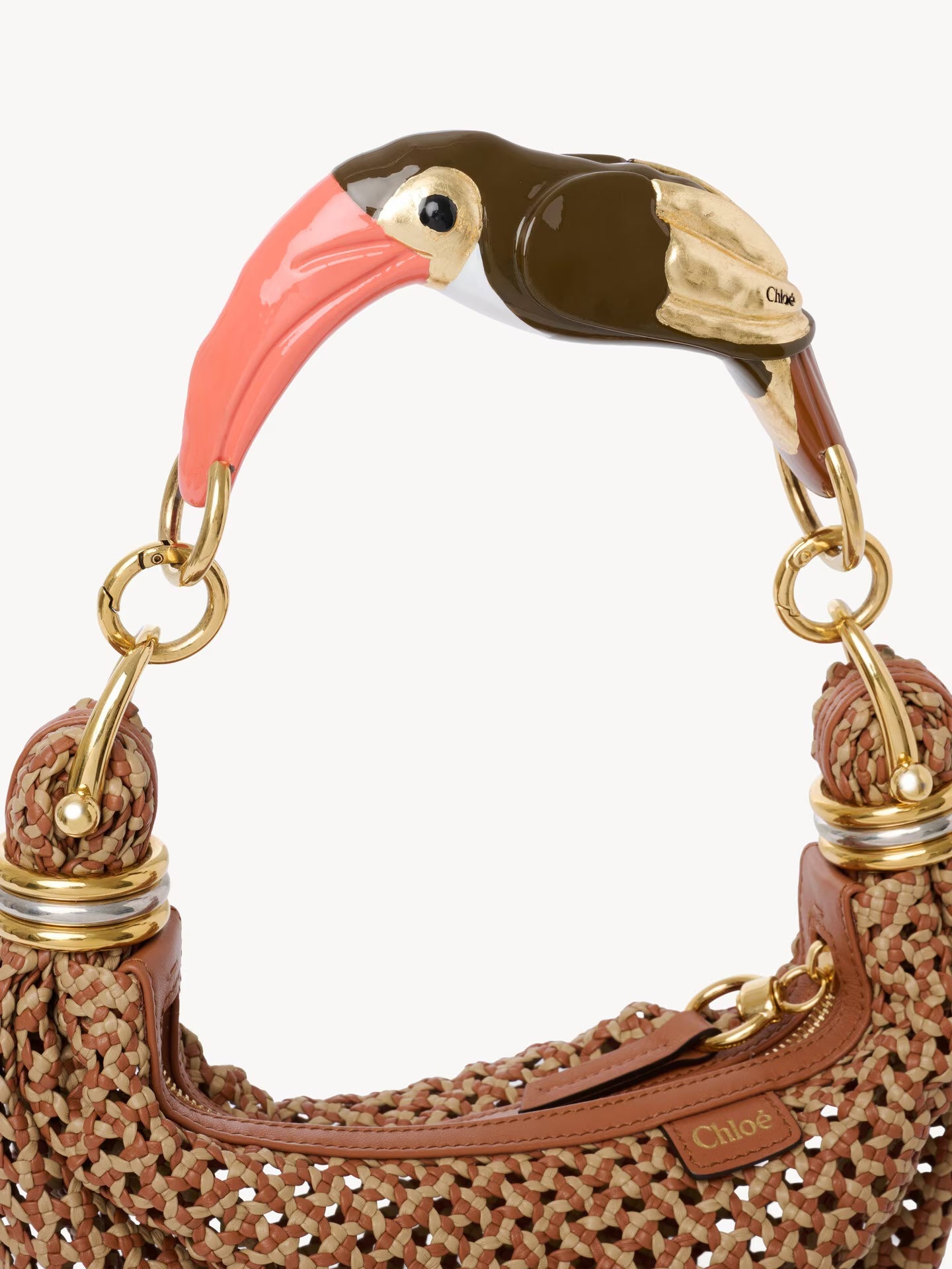 MINI SAC HOBO BRACELET BAG EN CUIR VELOURS