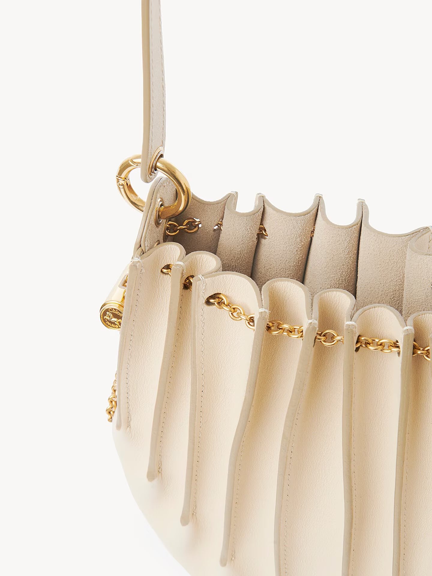 SAC BANDOULIÈRE SEA TREASURES EN CUIR LISSE