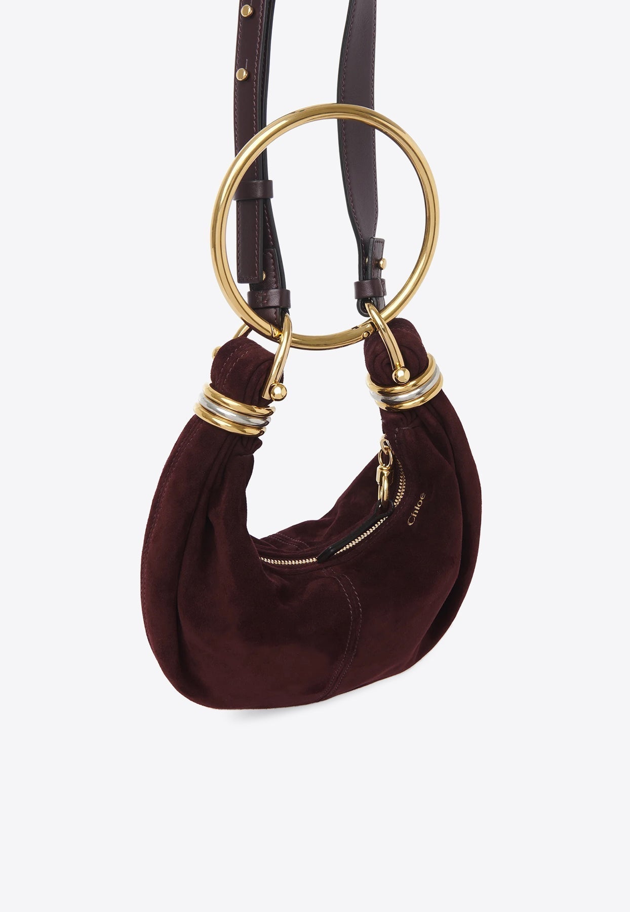 Mini Bracelet en Daim Sac Hobo