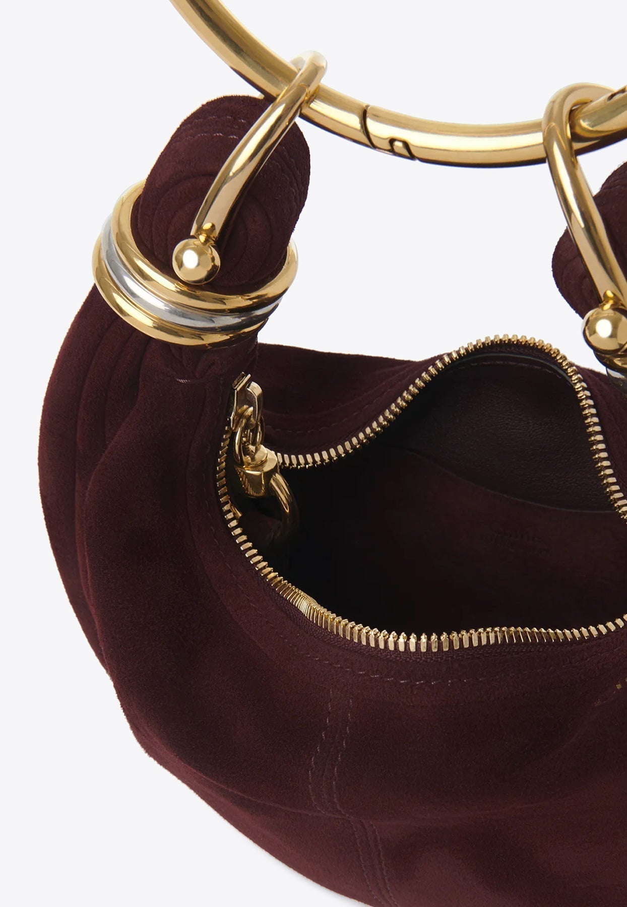Mini Bracelet en Daim Sac Hobo