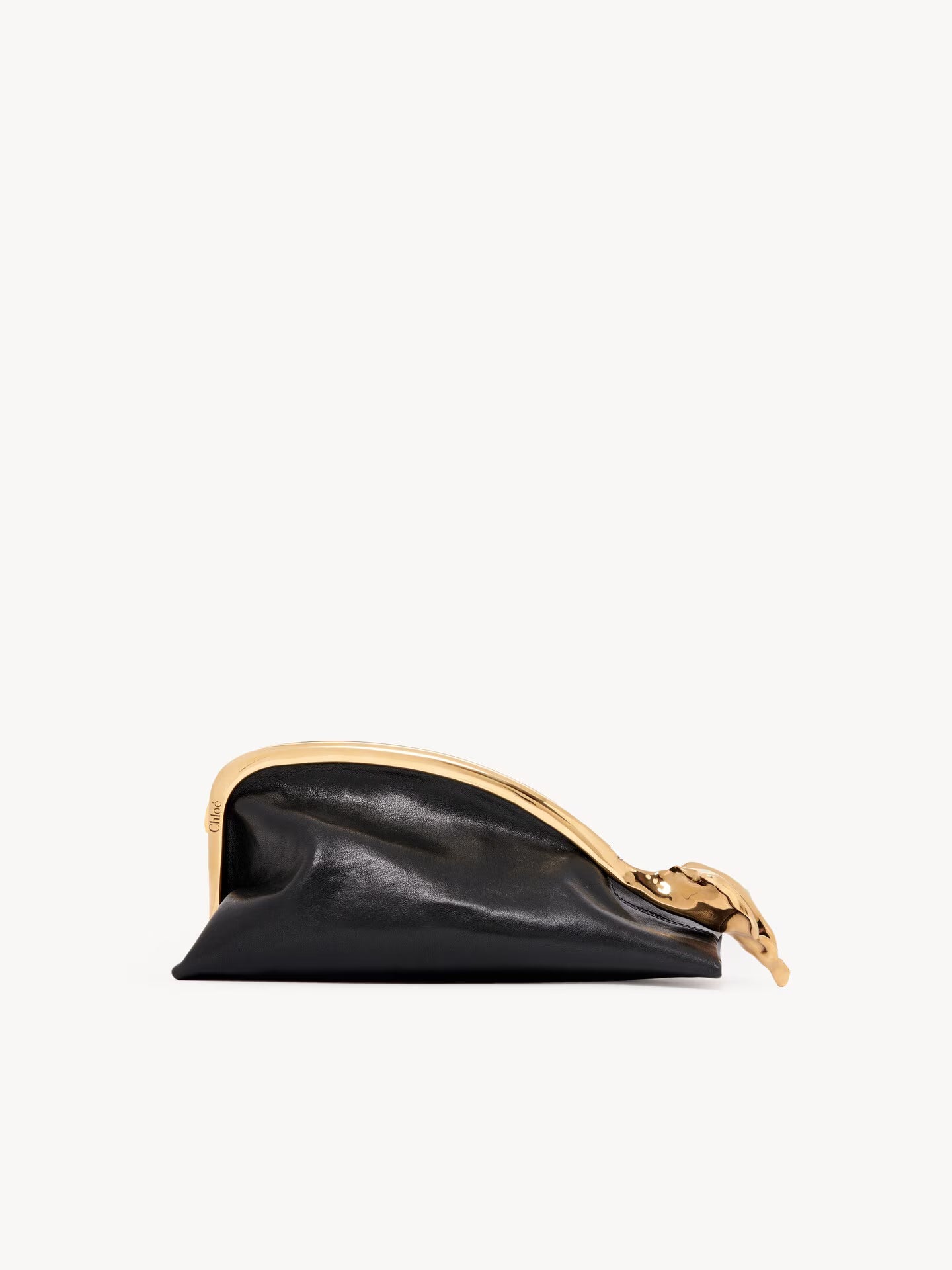 PETIT SAC SEAU DRAGONNE EDEN TREASURES EN CUIR VELOURS