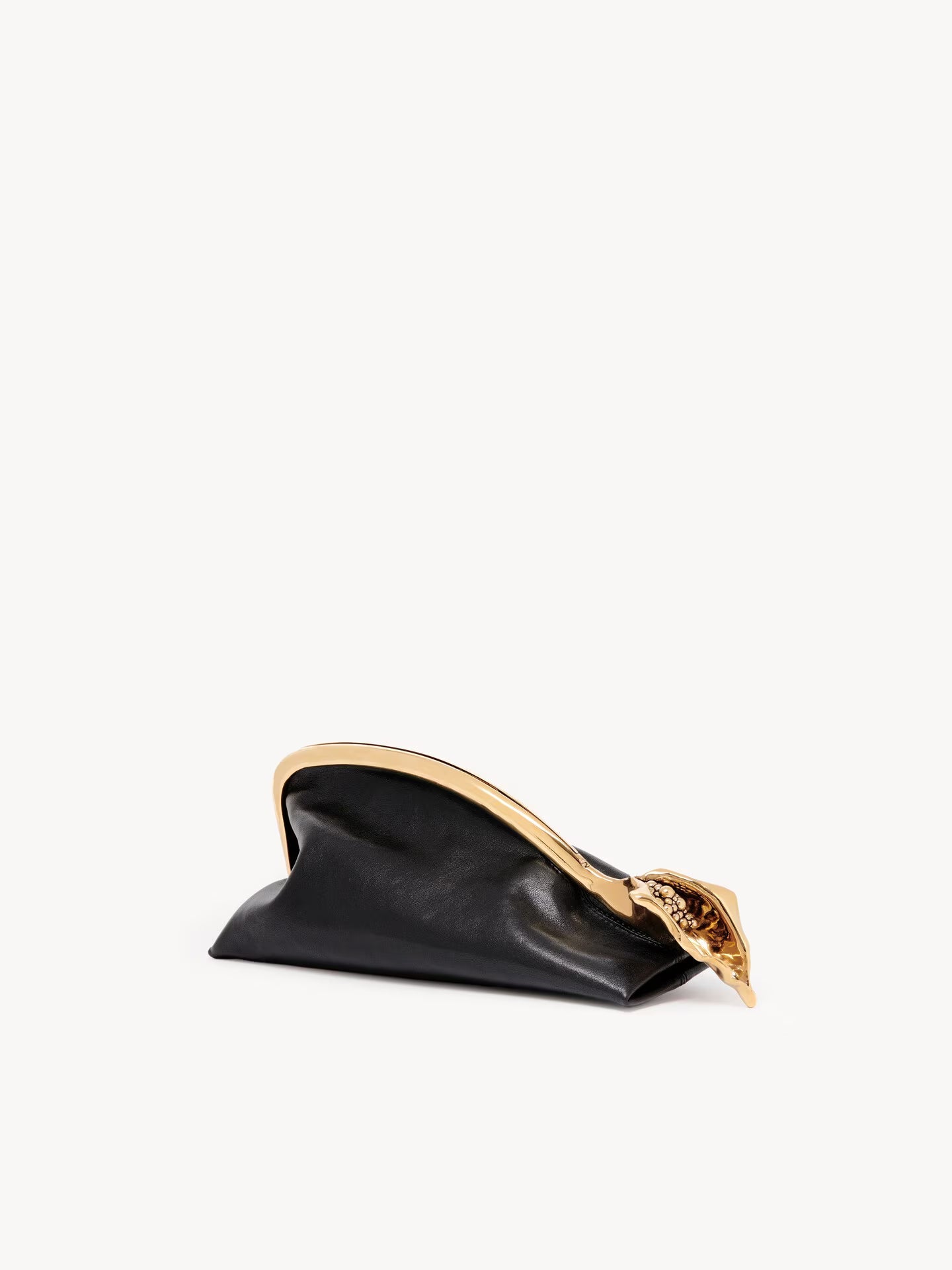 PETIT SAC SEAU DRAGONNE EDEN TREASURES EN CUIR VELOURS