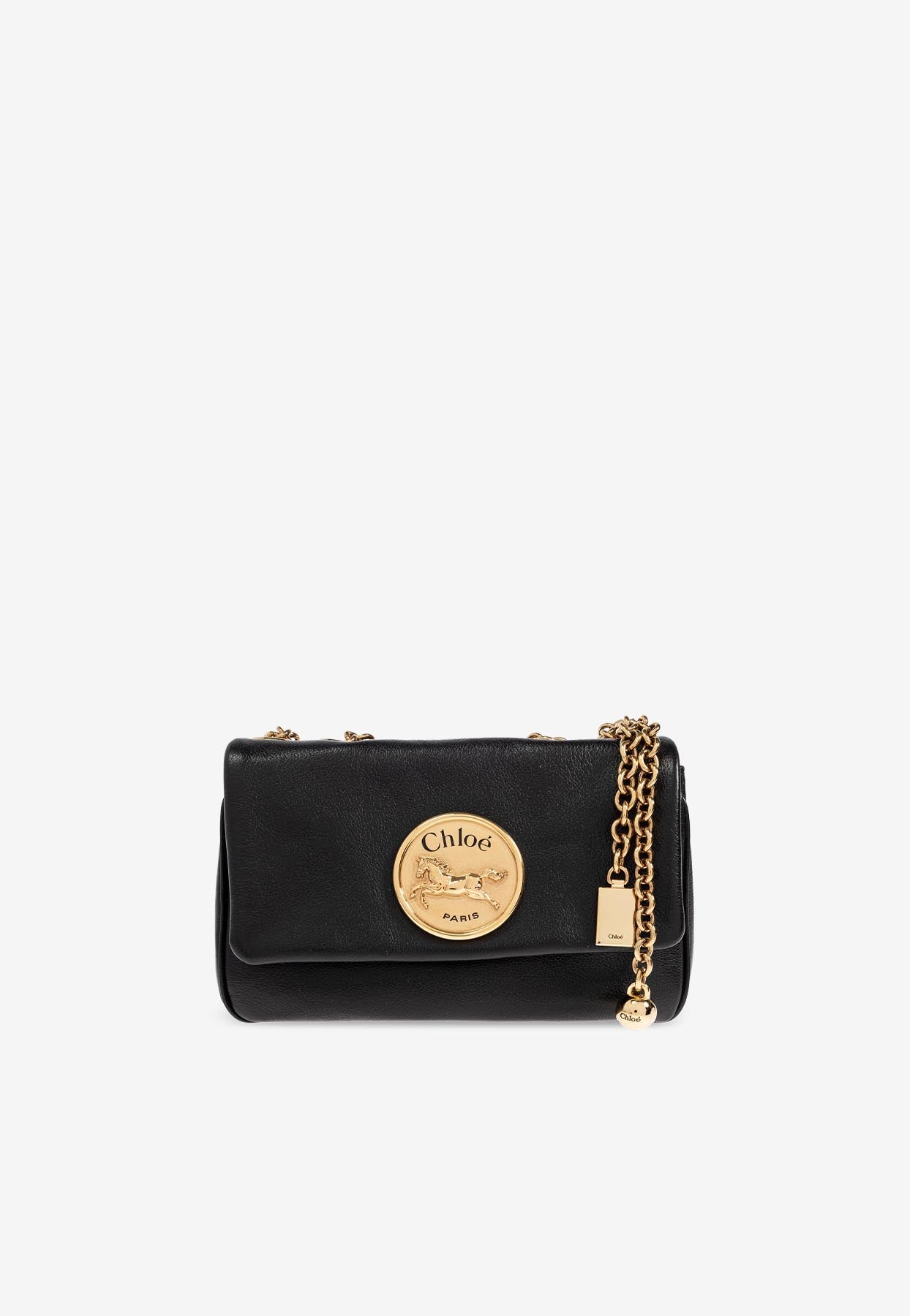 Petit Heritage Grained en Cuir Sac Porté Épaule