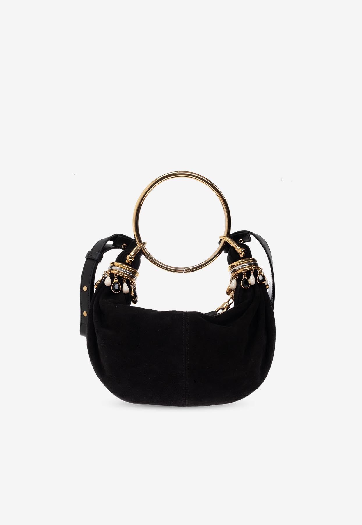 Mini Bracelet en Daim Sac Porté Épaule
