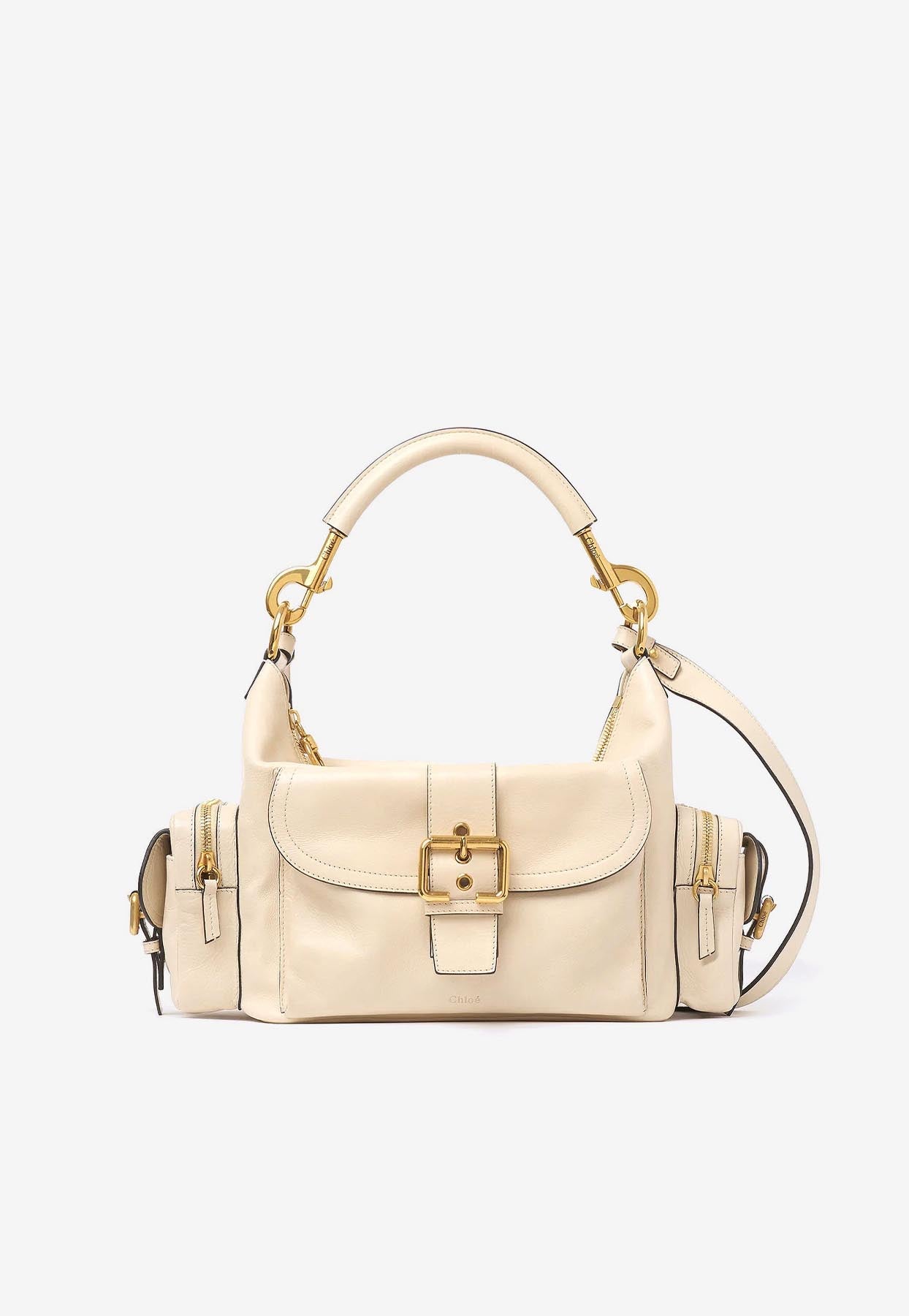 Brillant en Cuir Sac Appareil Photo