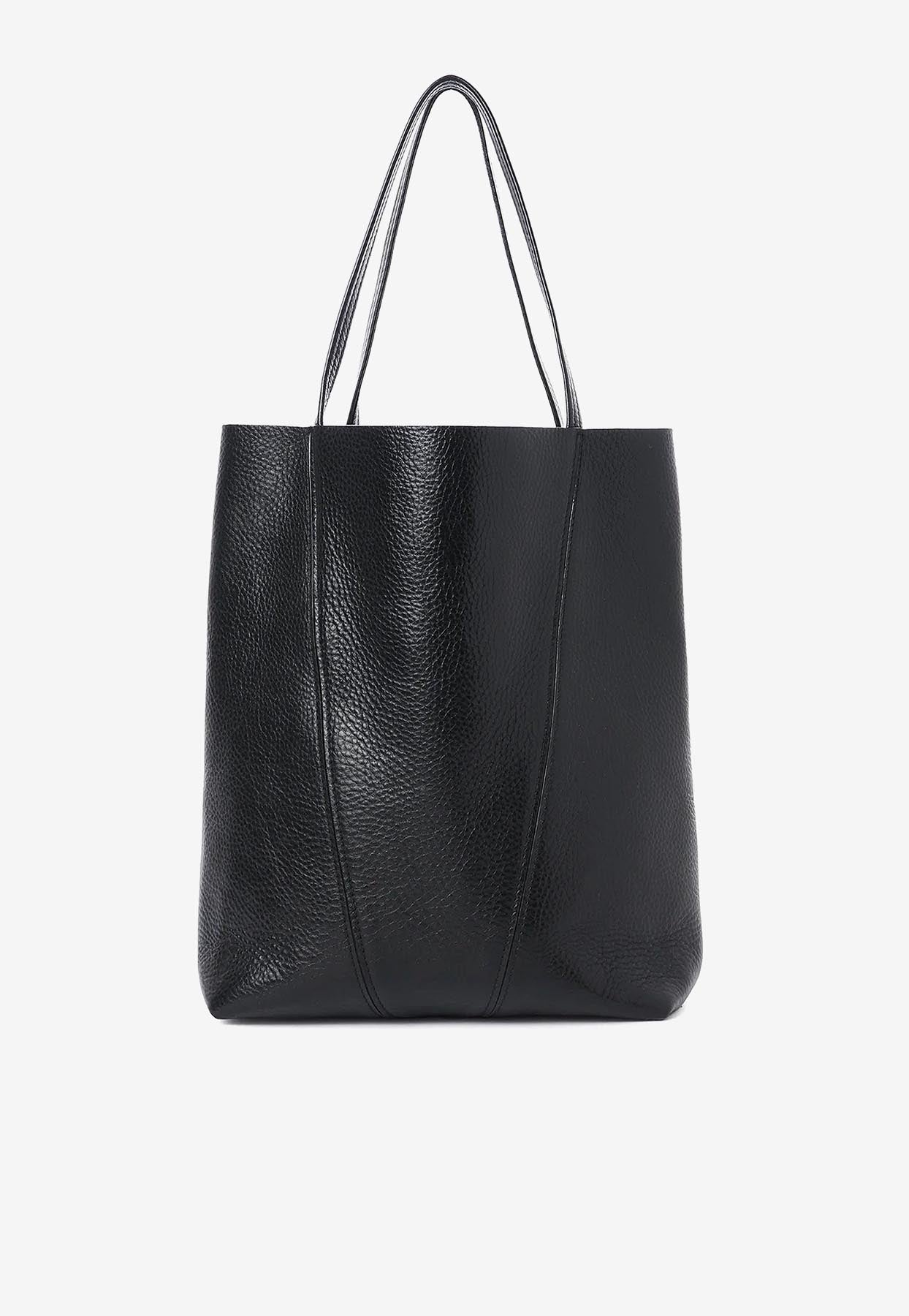 Spin Grained en Cuir Cabas Bag